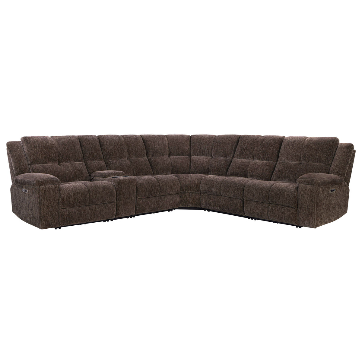 Bronco - Armless Chair - Plush Umber