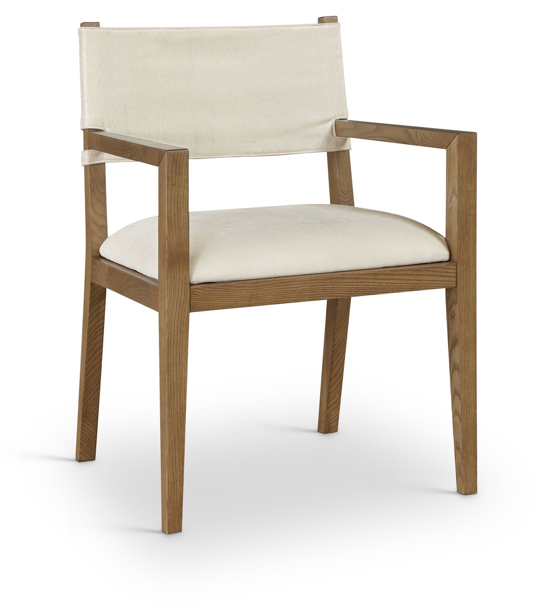 Avon - Linen Textured Performance Fabric Dining Arm Chair - Urban Living Furniture (Los Angeles, CA)