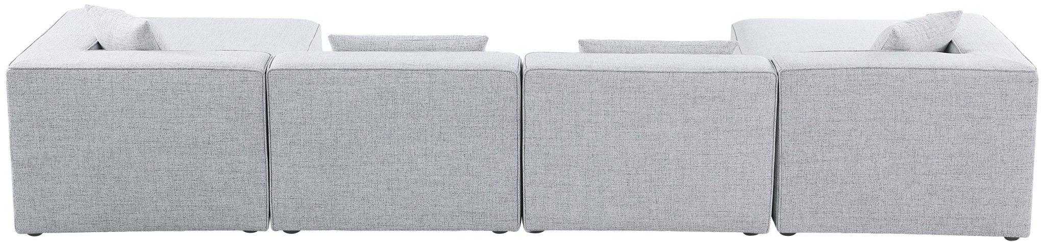 Cube - Linen 6 Piece Modular Double Chaise Sectional - Urban Living Furniture (Los Angeles, CA)