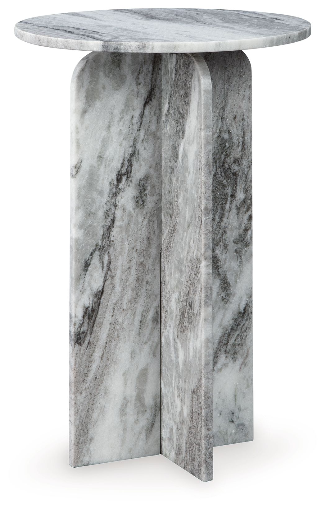 Keithwell - Gray - Round Accent Table - Urban Living Furniture (Los Angeles, CA)