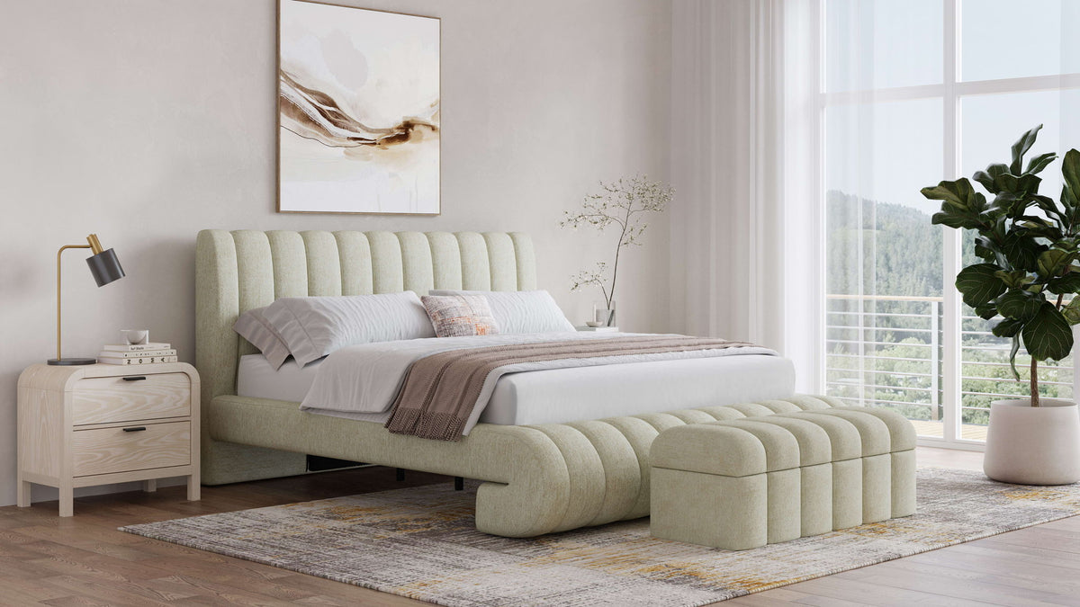 Fam Savage - Maximalist Upholstered Bed
