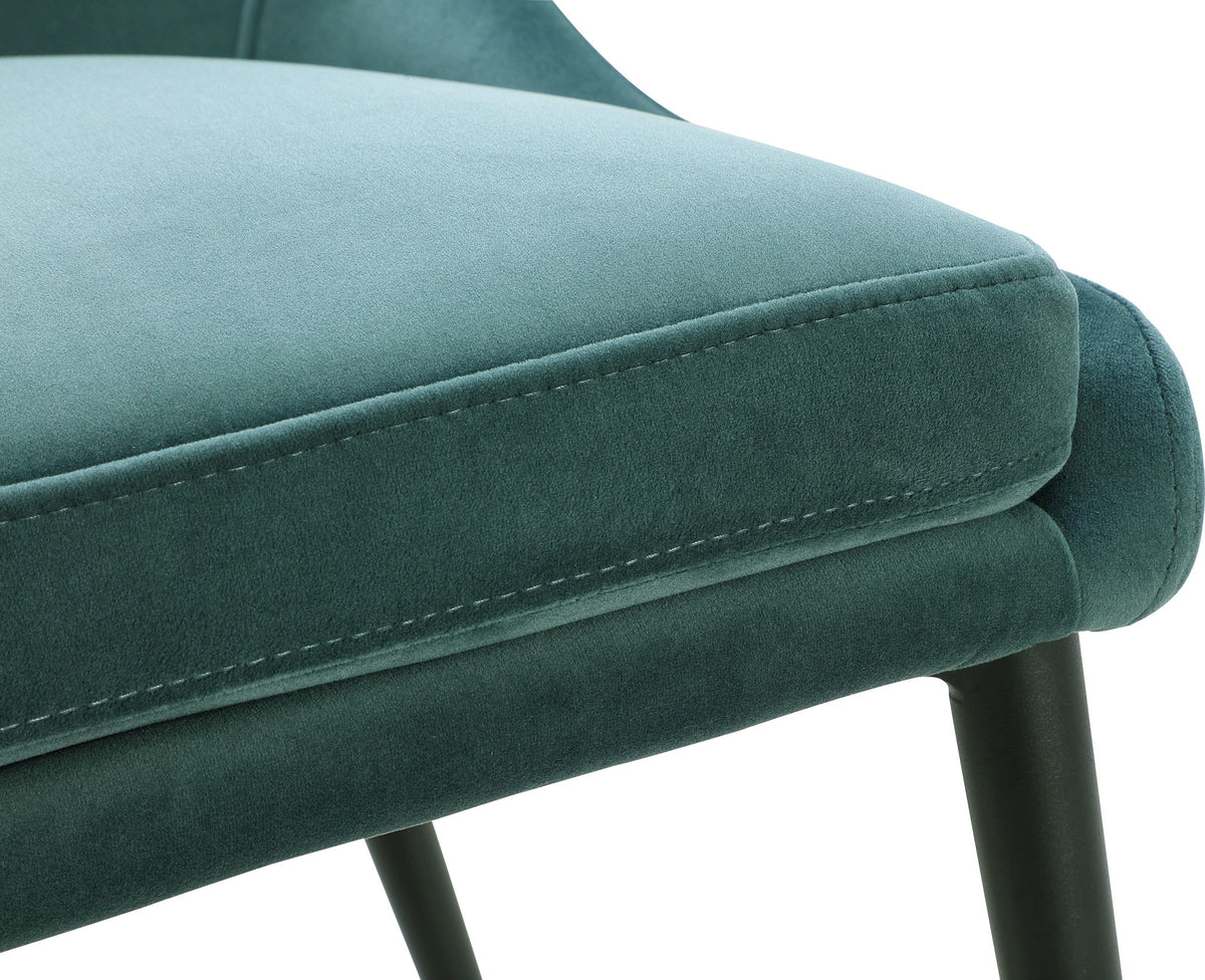 Winston - Upholstered Metal Leg Dining Chair (Set of 2)