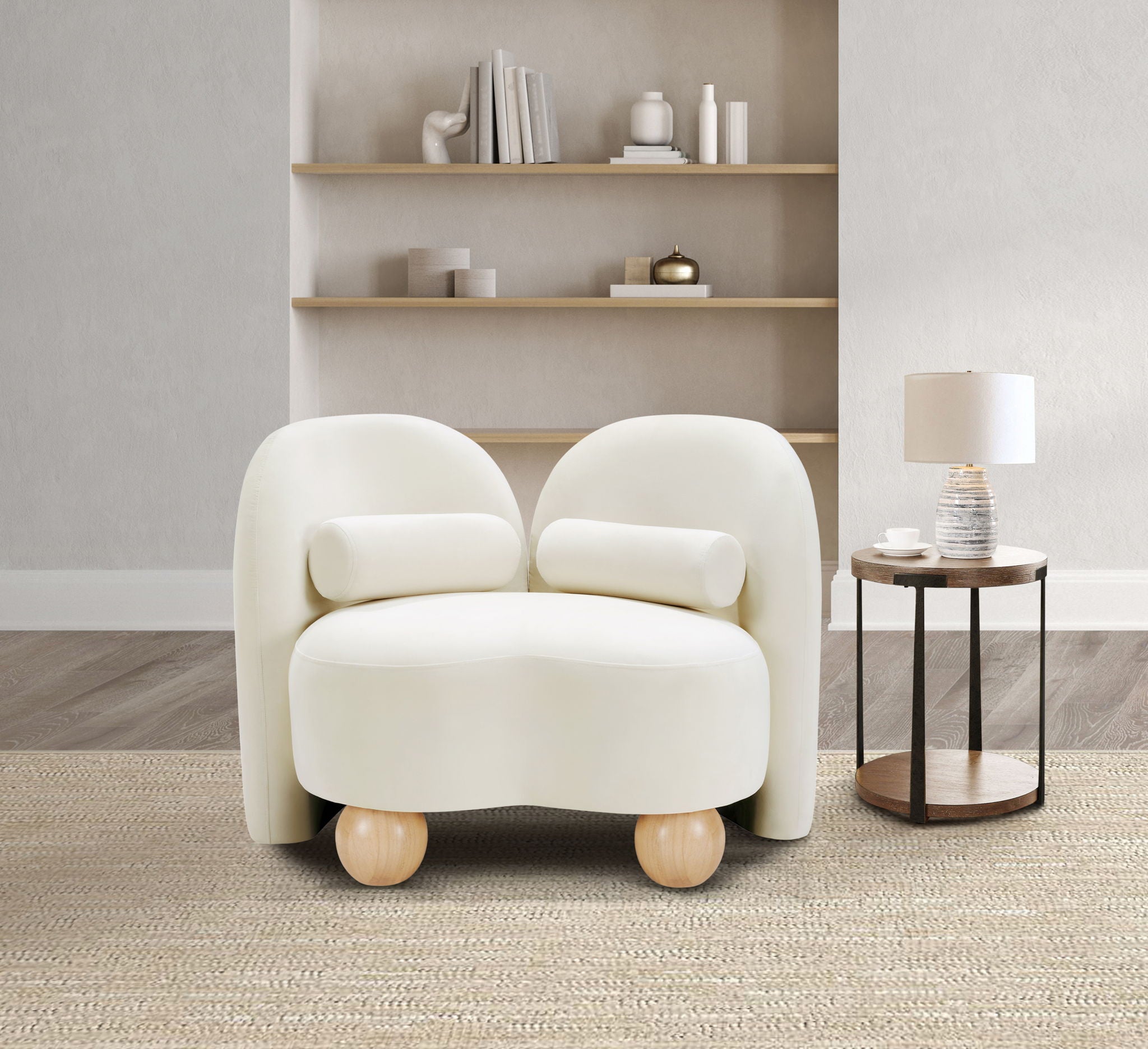 Daphne - Velvet Chair - Urban Living Furniture (Los Angeles, CA)