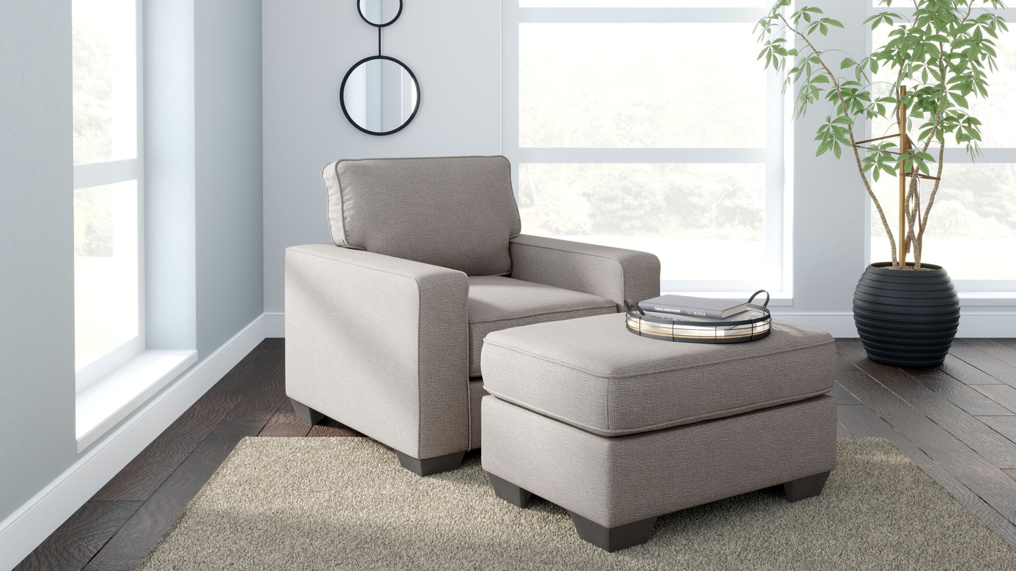 Greaves - Chair, Ottoman - Urban Living Furniture (Los Angeles, CA)