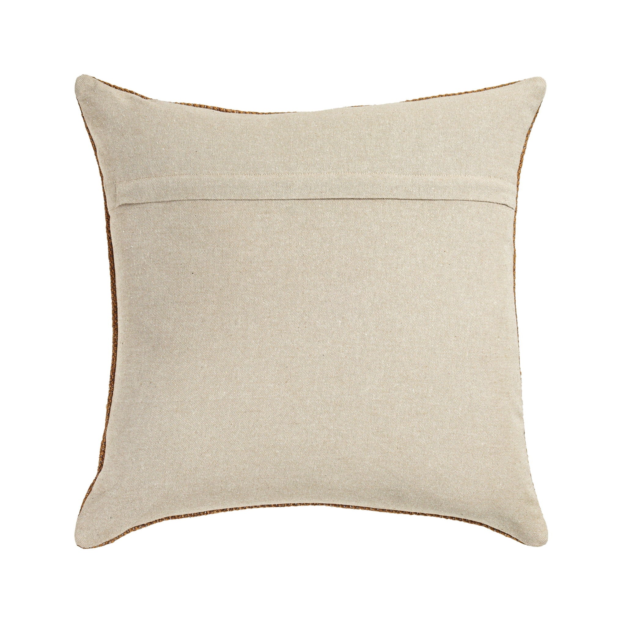 Terra - 20" Square Wool and Jute Kilim Throw Pillow (Cover) - Mesa