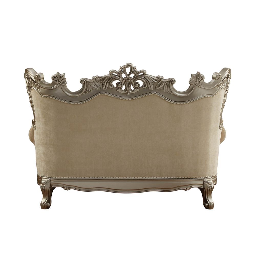 Ranita - Loveseat - Fabric & Champagne - Urban Living Furniture (Los Angeles, CA)