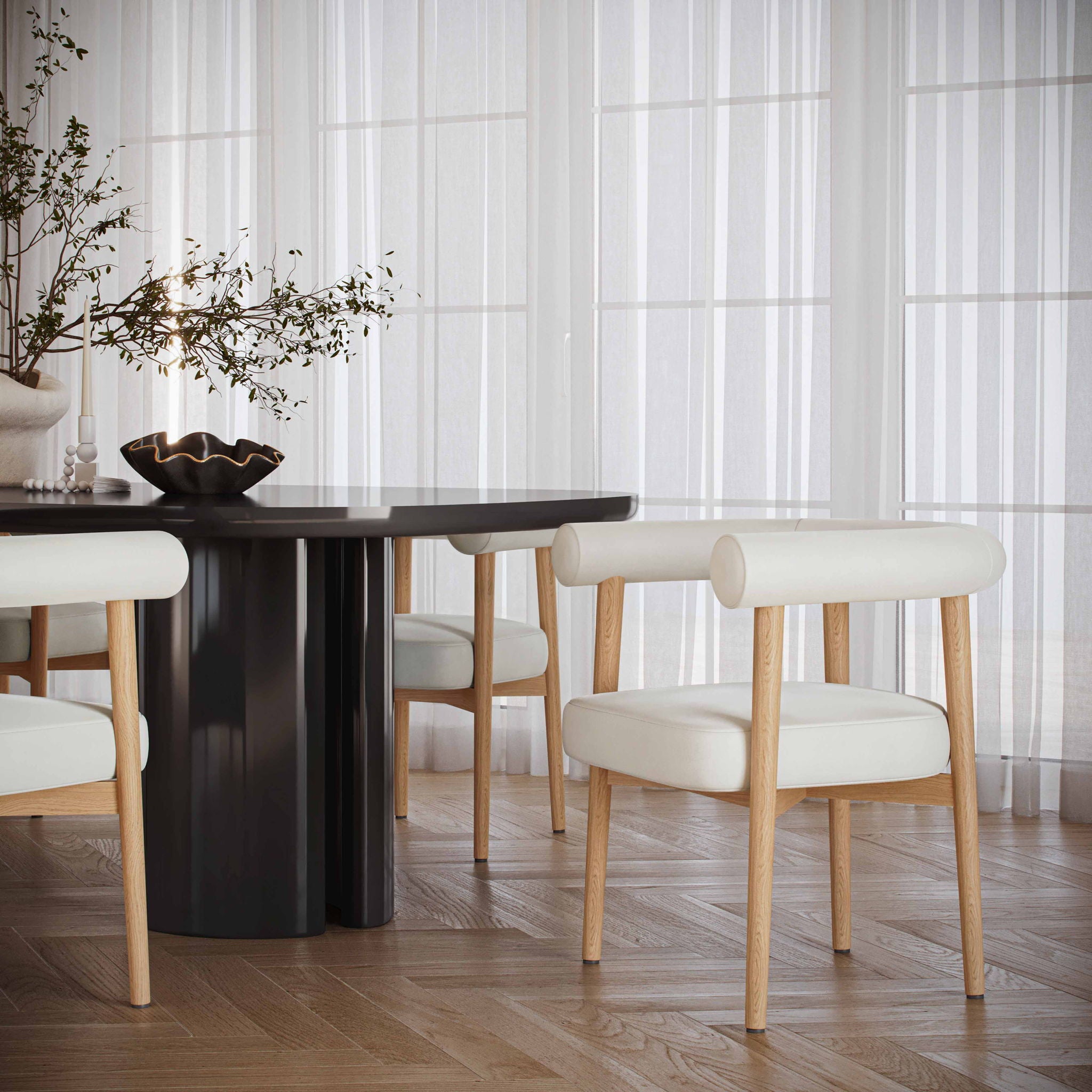 Spara - Faux Leather Dining Chair - Urban Living Furniture (Los Angeles, CA)