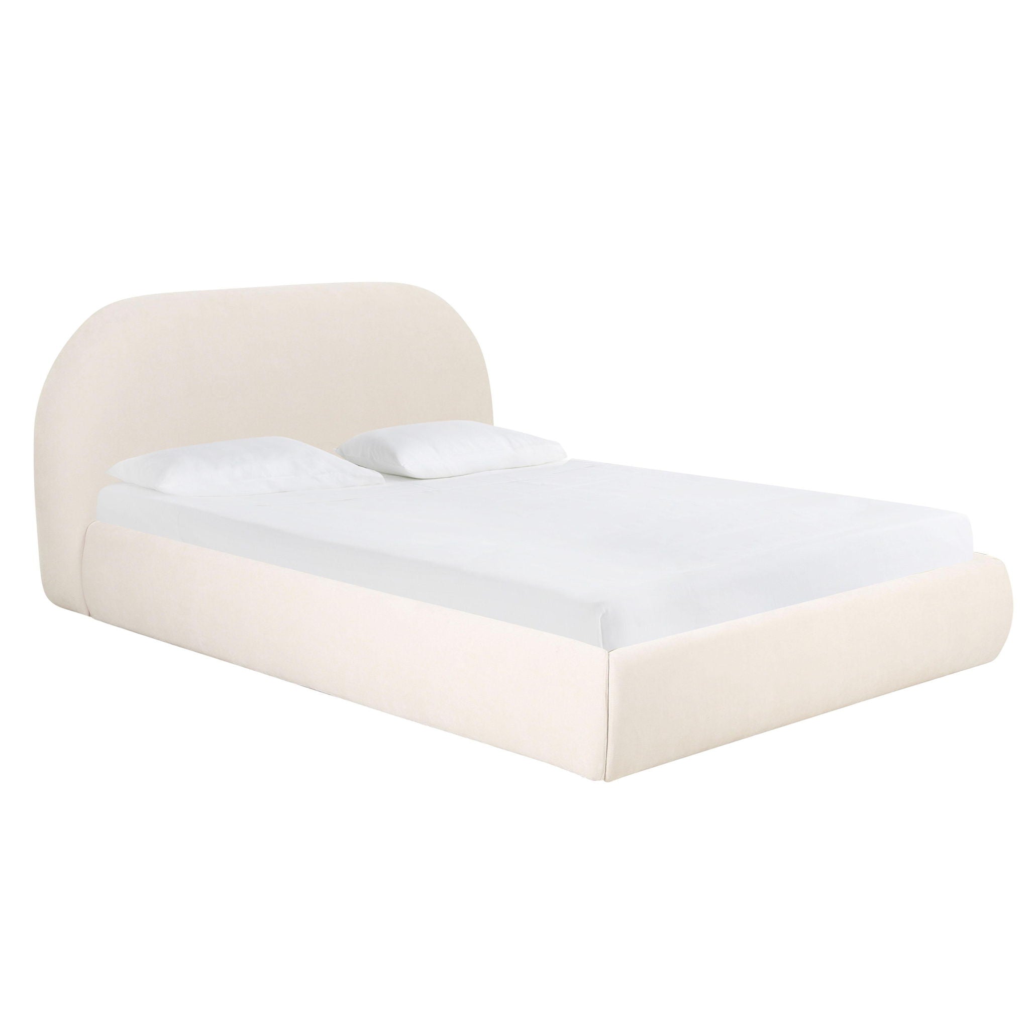Bara - Textured Velvet Bed - Urban Living Furniture (Los Angeles, CA)