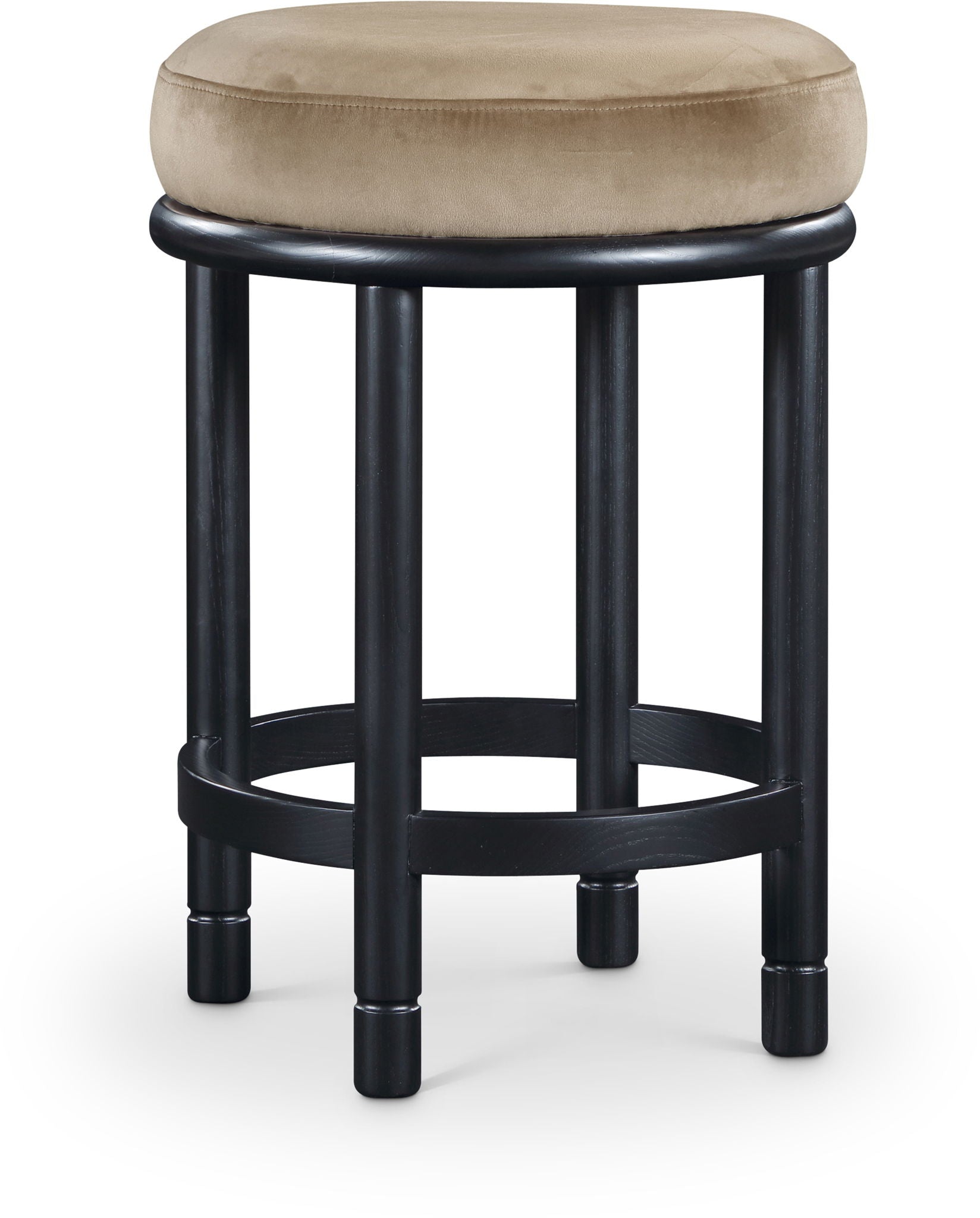Monette - Counter Stool With Black Base - Urban Living Furniture (Los Angeles, CA)