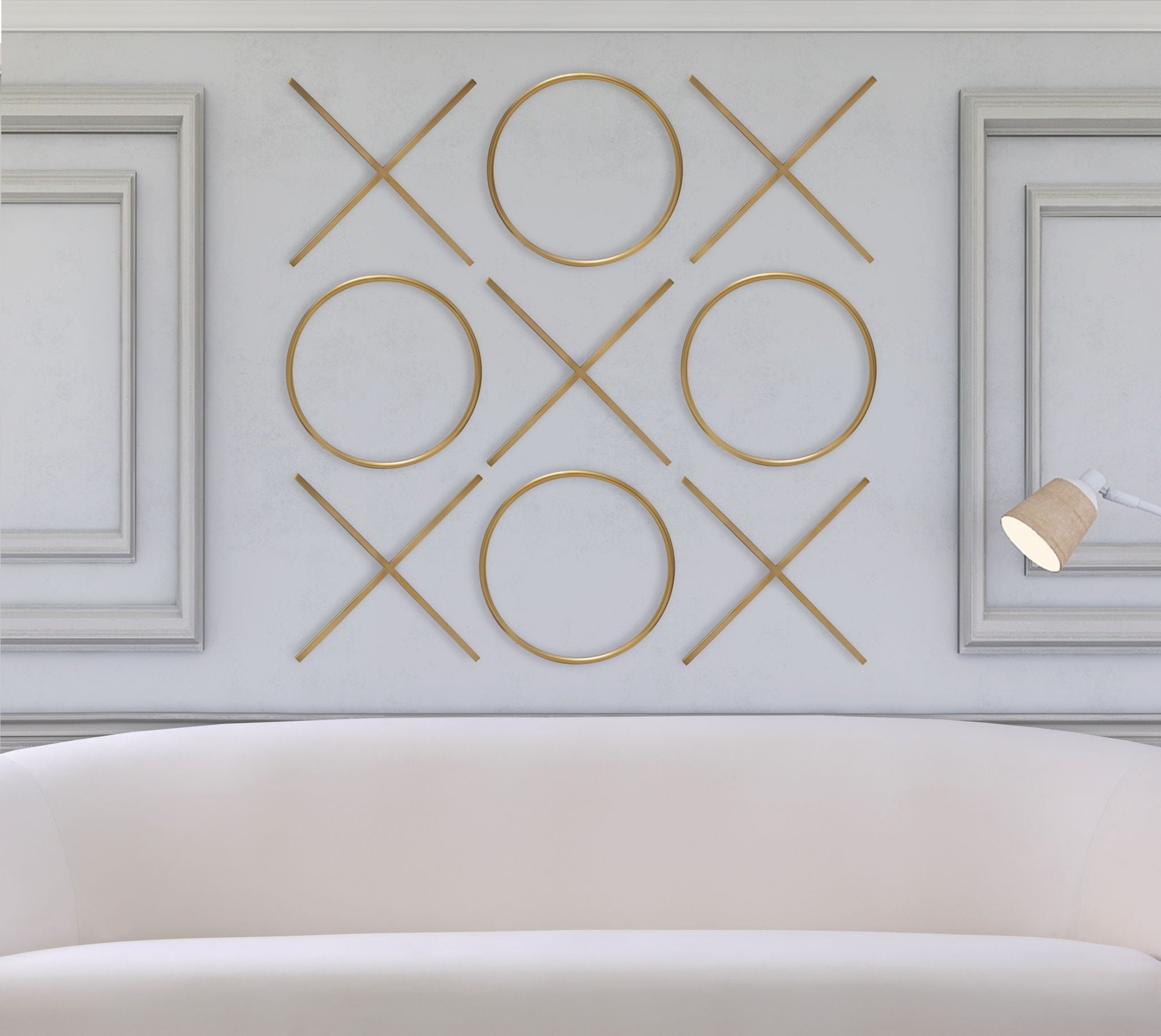 XOXO - Wall Decor - Yellow - Urban Living Furniture (Los Angeles, CA)
