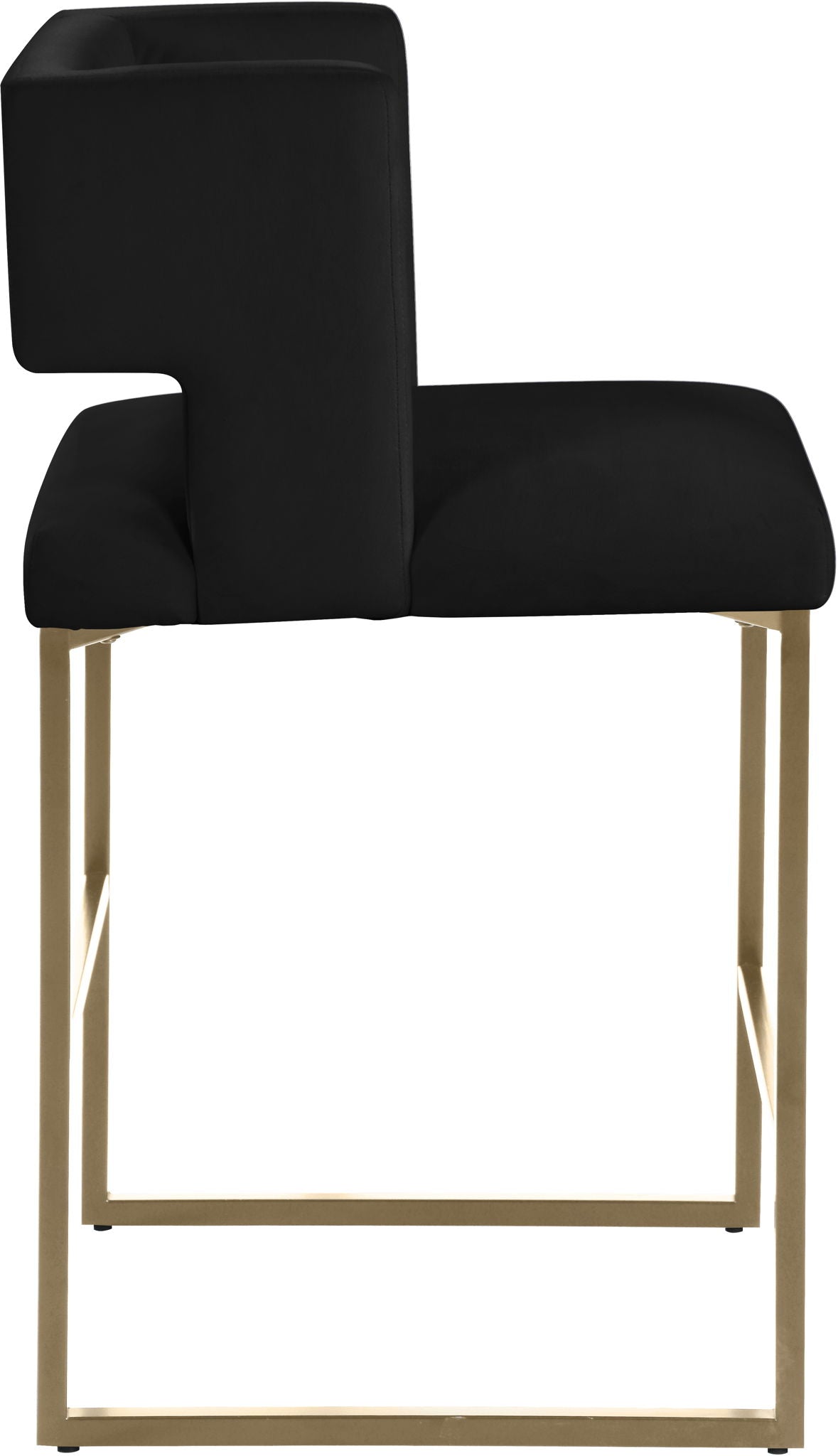 Caleb - Counter Stool with Gold Legs (Set of 2) - Urban Living Furniture (Los Angeles, CA)