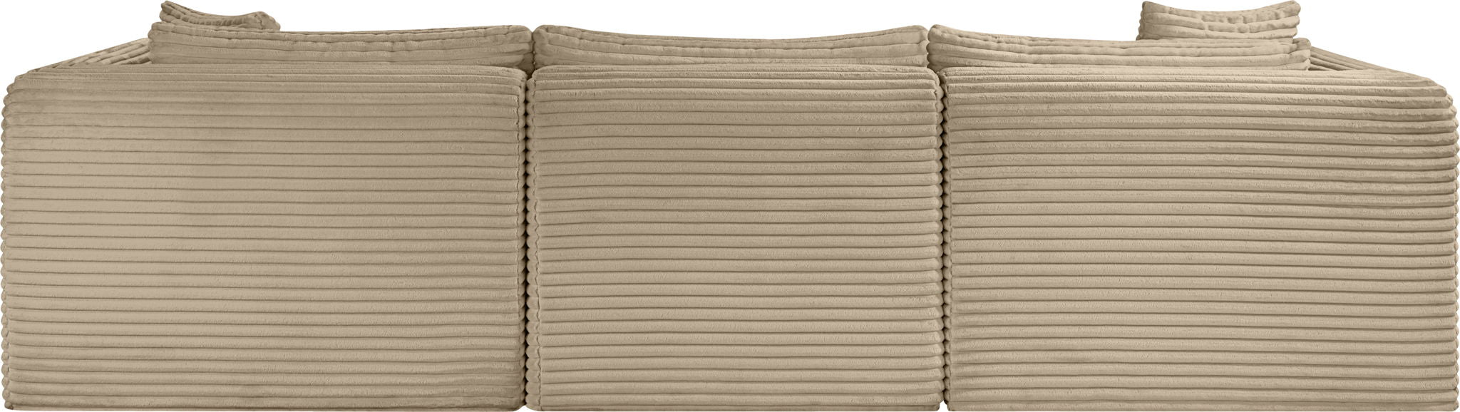 Shaggy - Fabric 4 Piece Modular Sectional - Urban Living Furniture (Los Angeles, CA)