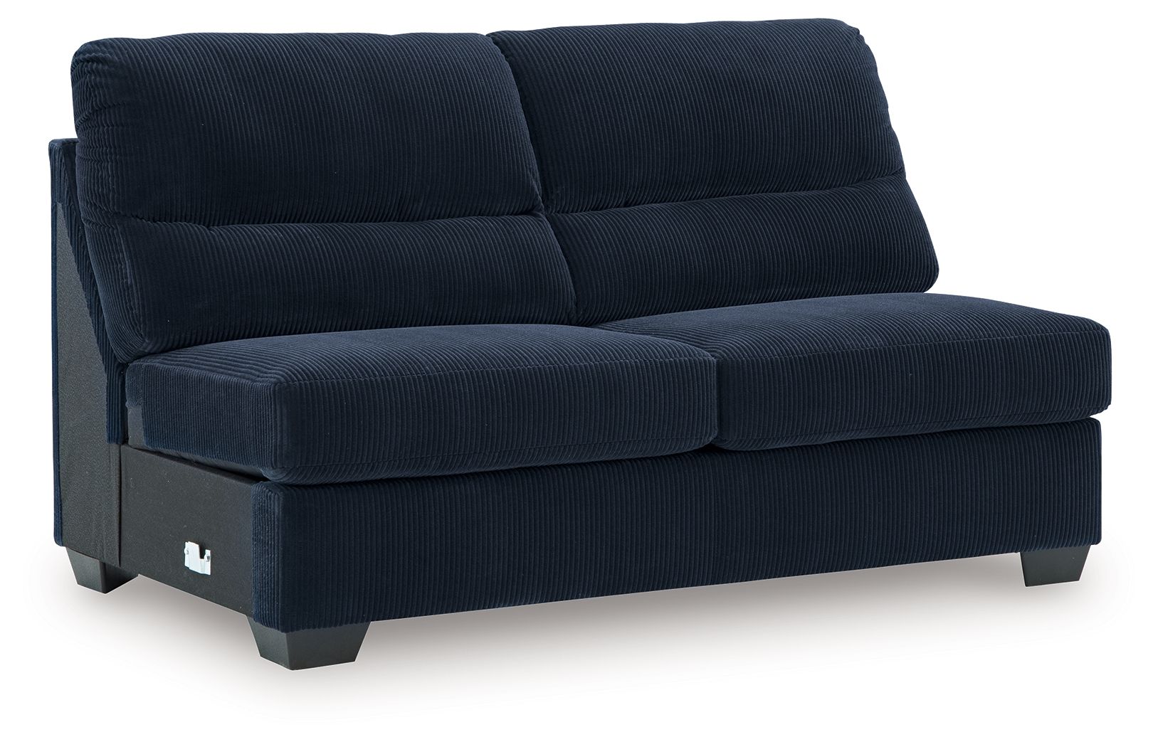 SimpleJoy - Armless Loveseat - Navy - Urban Living Furniture (Los Angeles, CA)