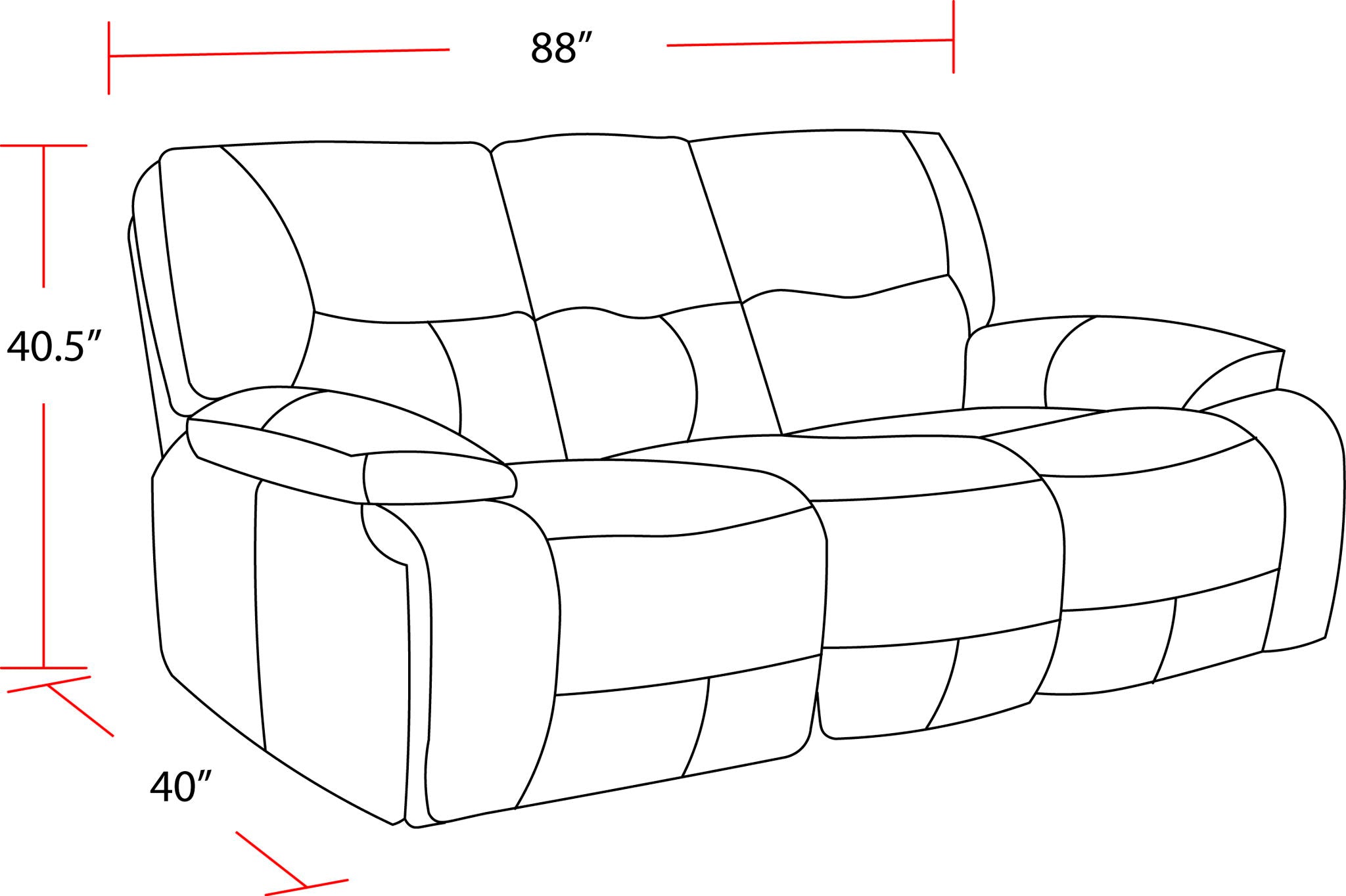 Spartacus - Power Sofa - Urban Living Furniture (Los Angeles, CA)
