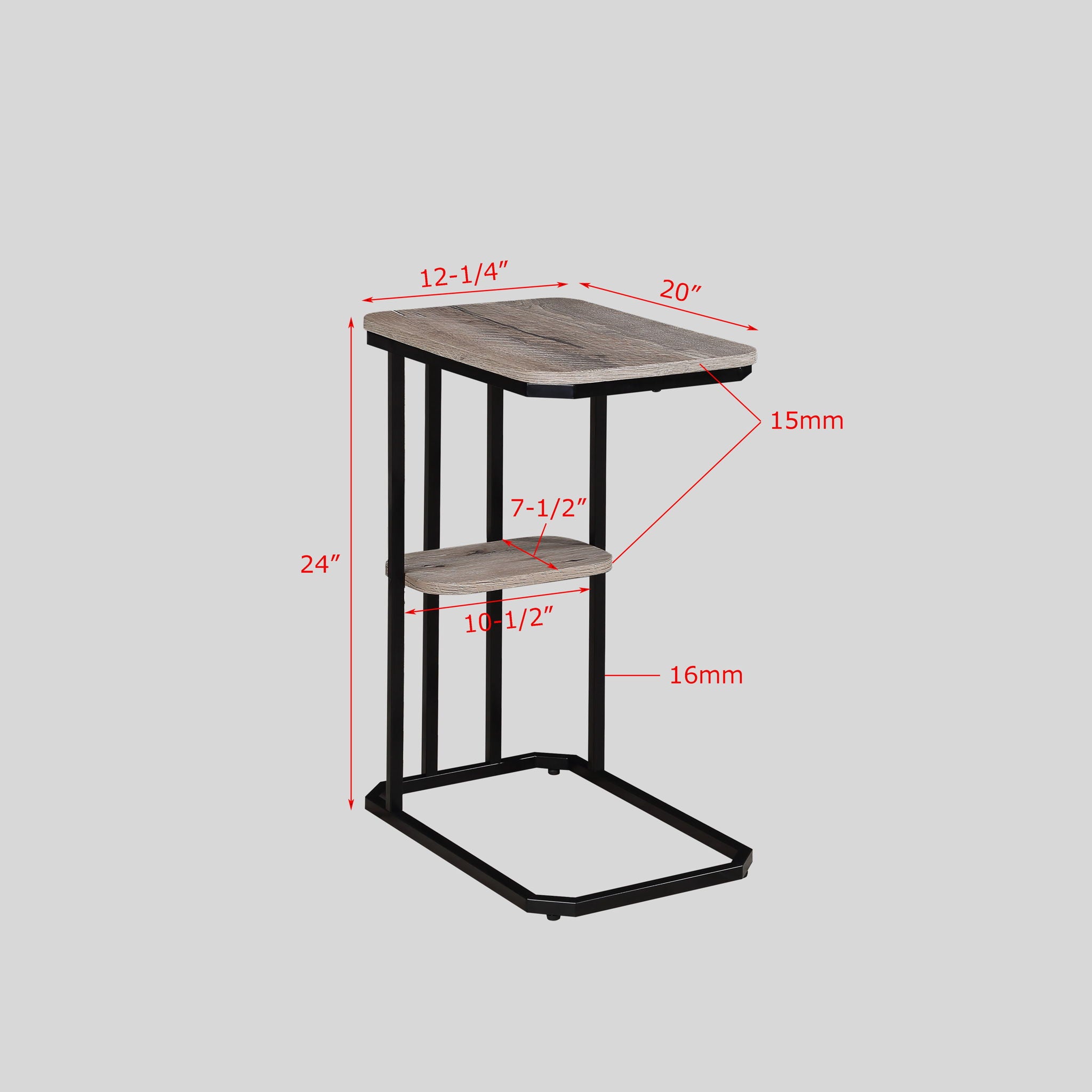 Ida - Chairside Table - Urban Living Furniture (Los Angeles, CA)