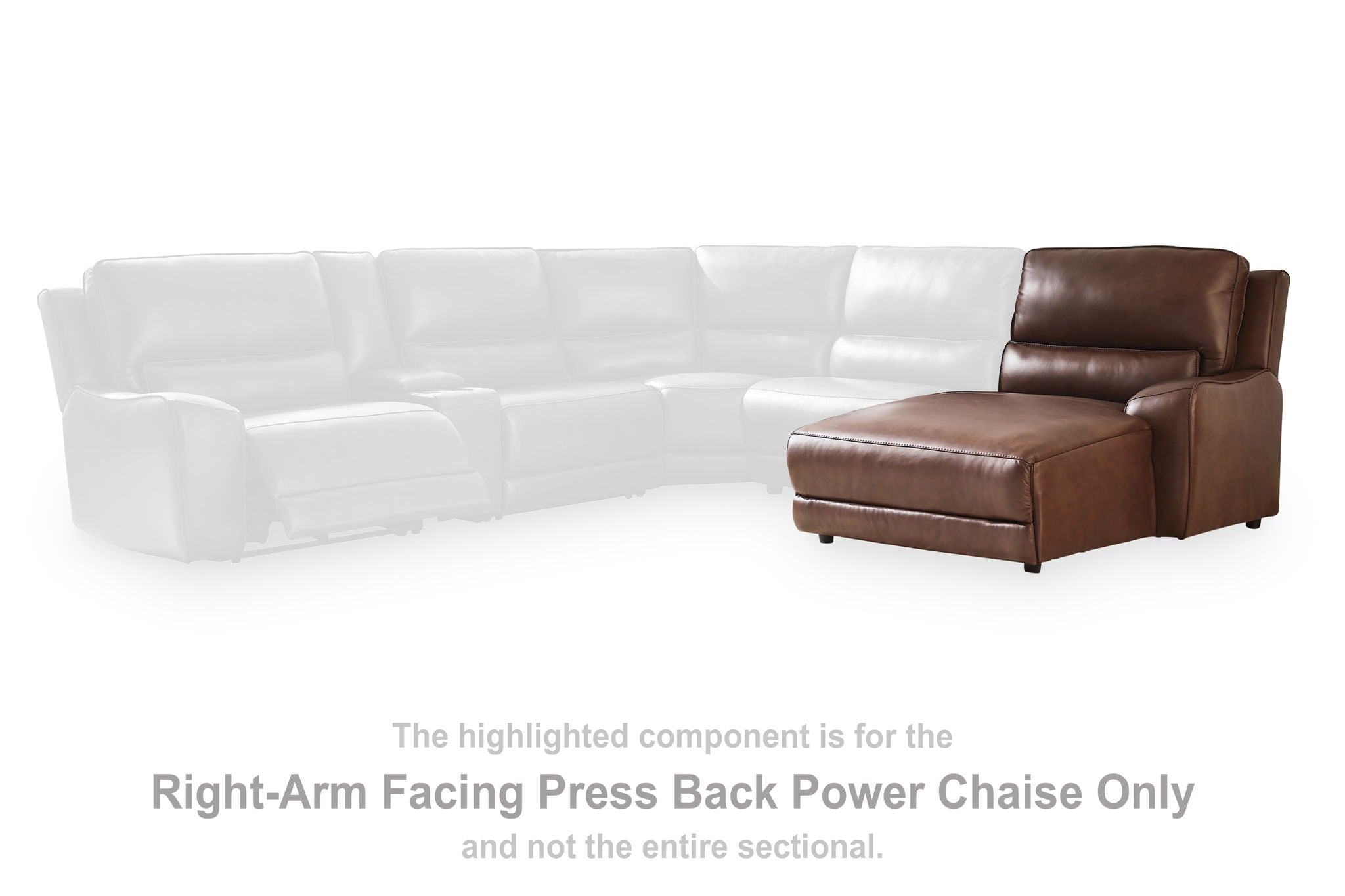 DeepWakes - RAF Press Back Power Chaise - Canyon - Urban Living Furniture (Los Angeles, CA)