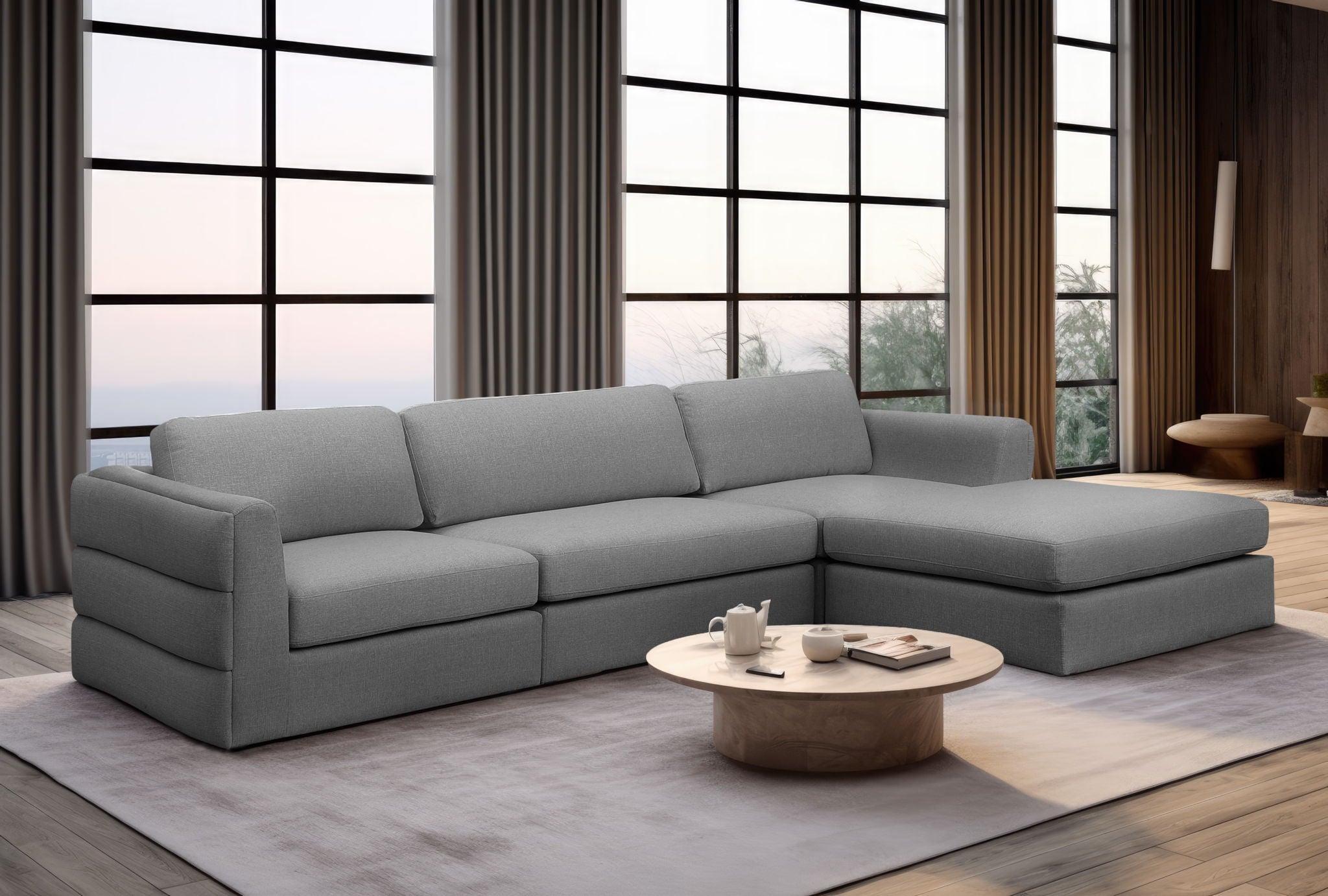 Beckham - 4 Piece Modular L-Sahped Sectional - Urban Living Furniture (Los Angeles, CA)