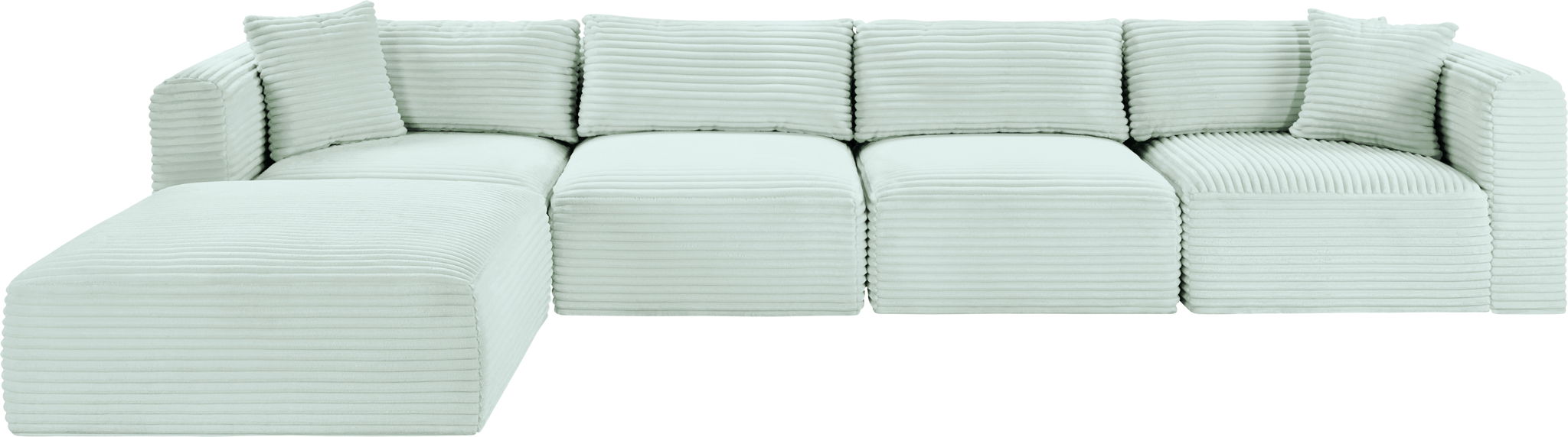 Shaggy - 5 Piece Modular Sectional With Ottoman - Urban Living Furniture (Los Angeles, CA)