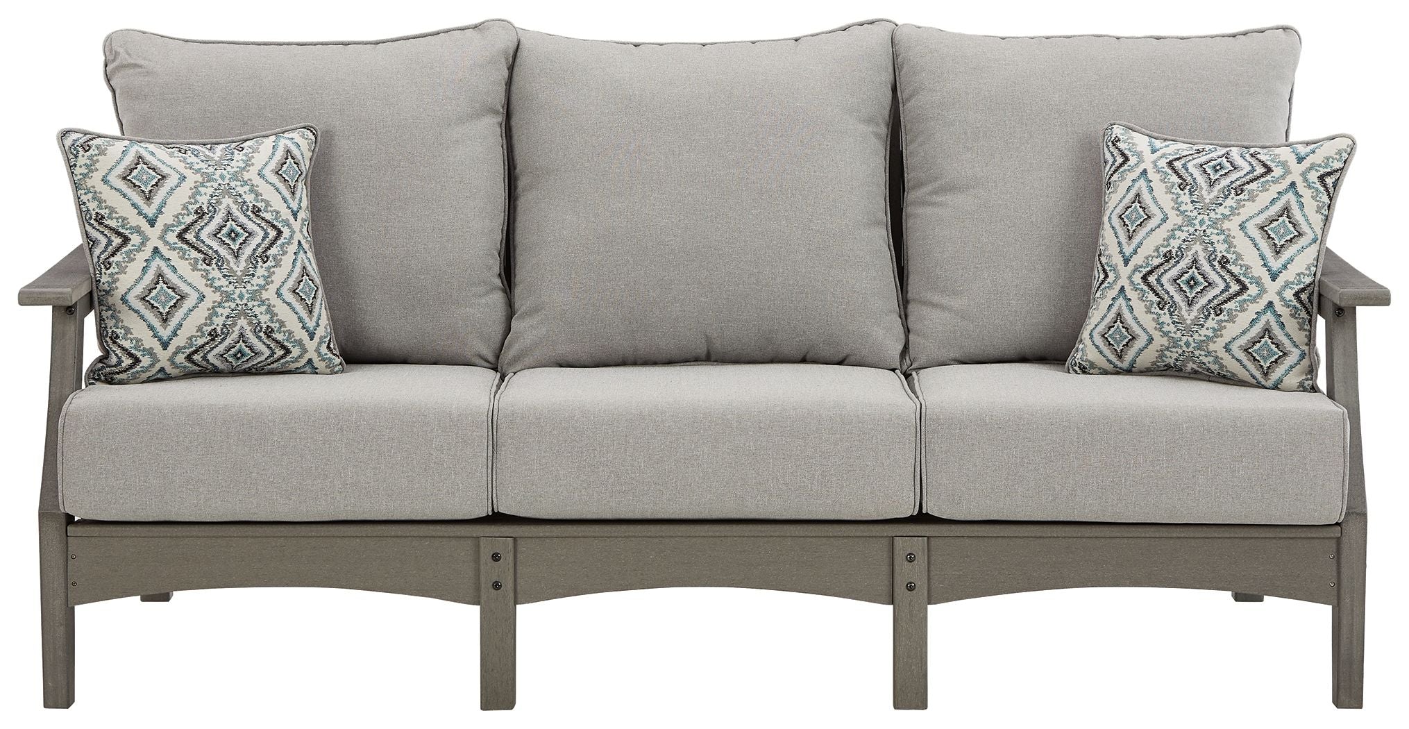 Visola - Gray - Sofa with Cushion - Urban Living Furniture (Los Angeles, CA)