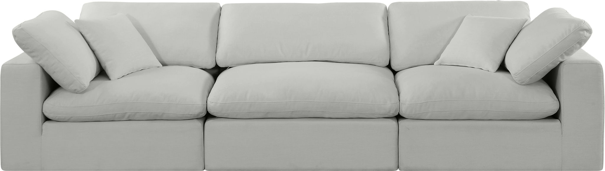 Comfy - Linen Modular Sofa 3 Seats - Urban Living Furniture (Los Angeles, CA)