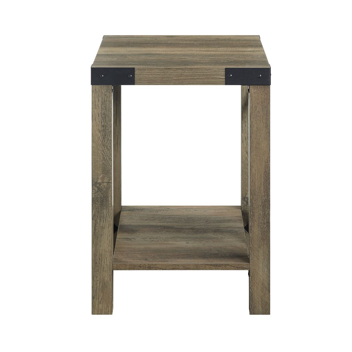 Abiram - End Table - Rustic Oak - Urban Living Furniture (Los Angeles, CA)