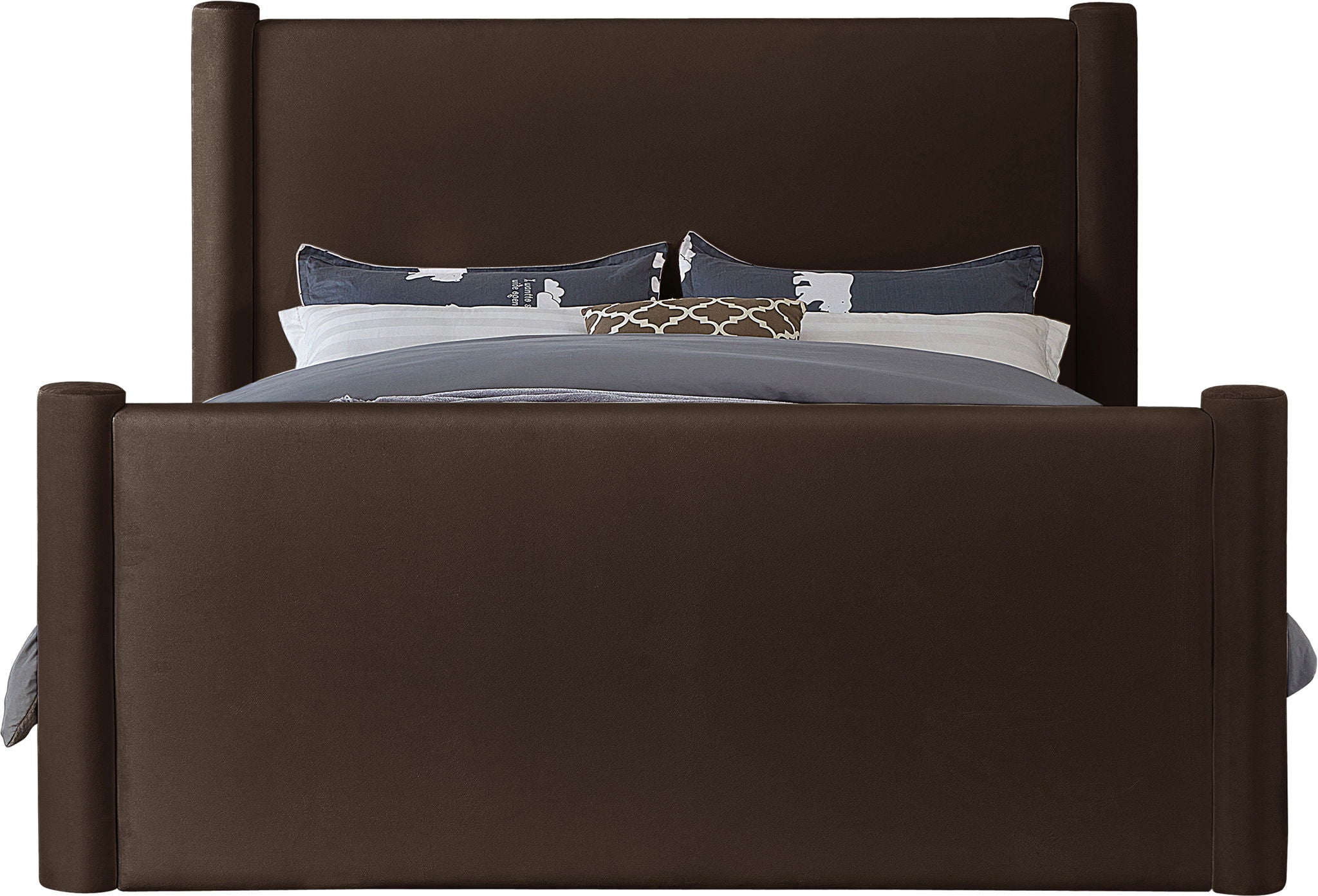 Elias - Velvet Bed - Urban Living Furniture (Los Angeles, CA)