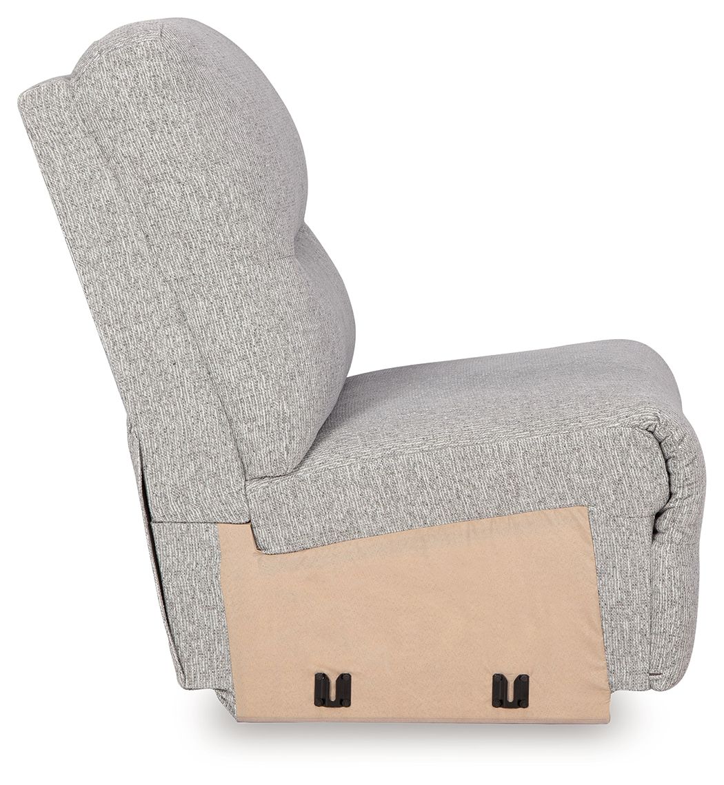 Acklen Place - Pewter - Armless Chair - Urban Living Furniture (Los Angeles, CA)