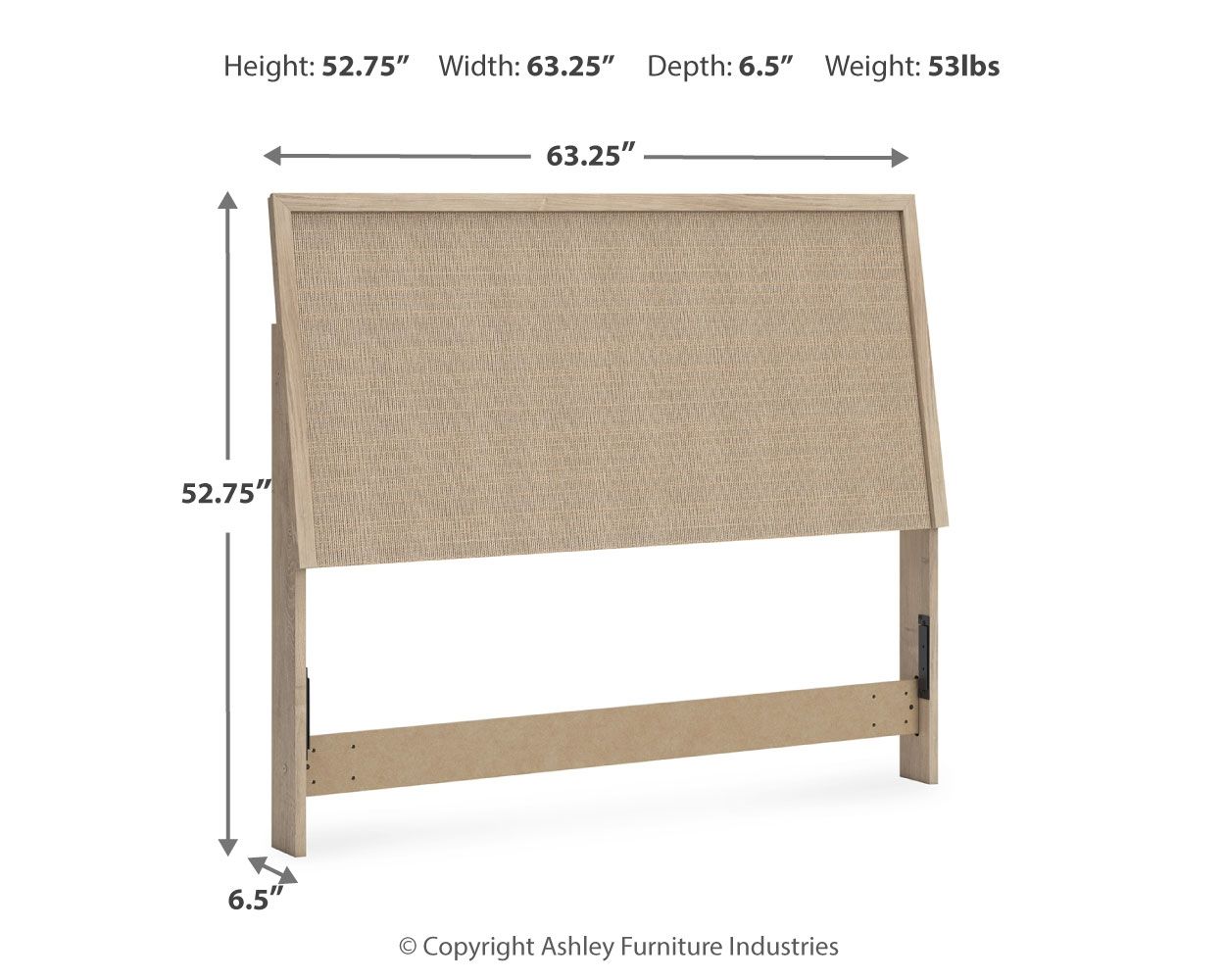 Cielden - Two-Tone - Panel Headboard - Urban Living Furniture (Los Angeles, CA)