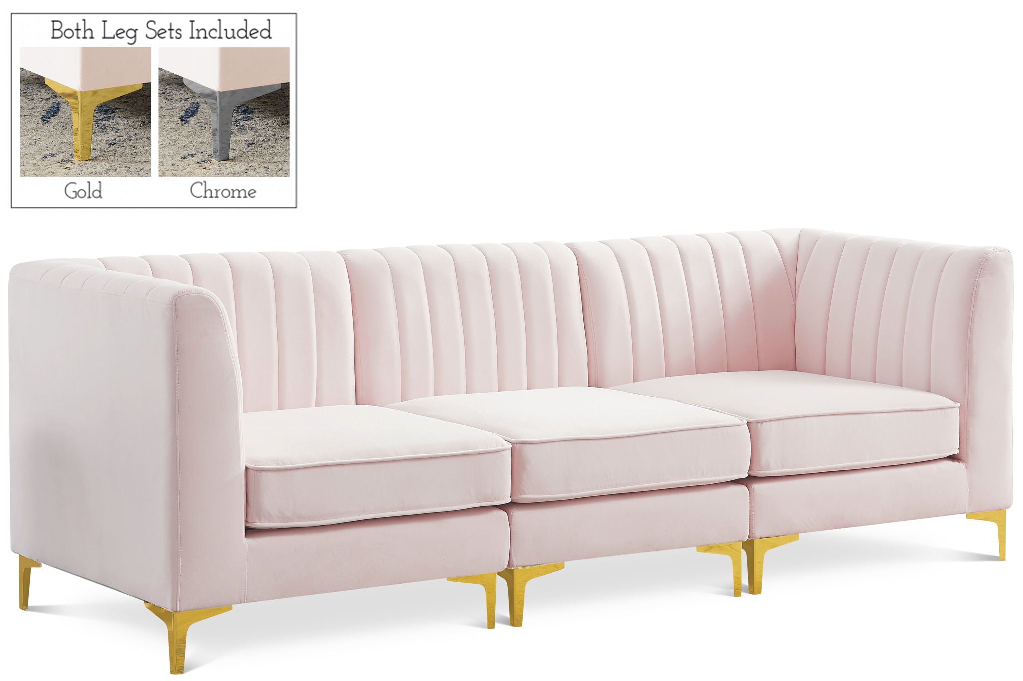 Alina - 3 Piece Modular Sectional - Urban Living Furniture (Los Angeles, CA)