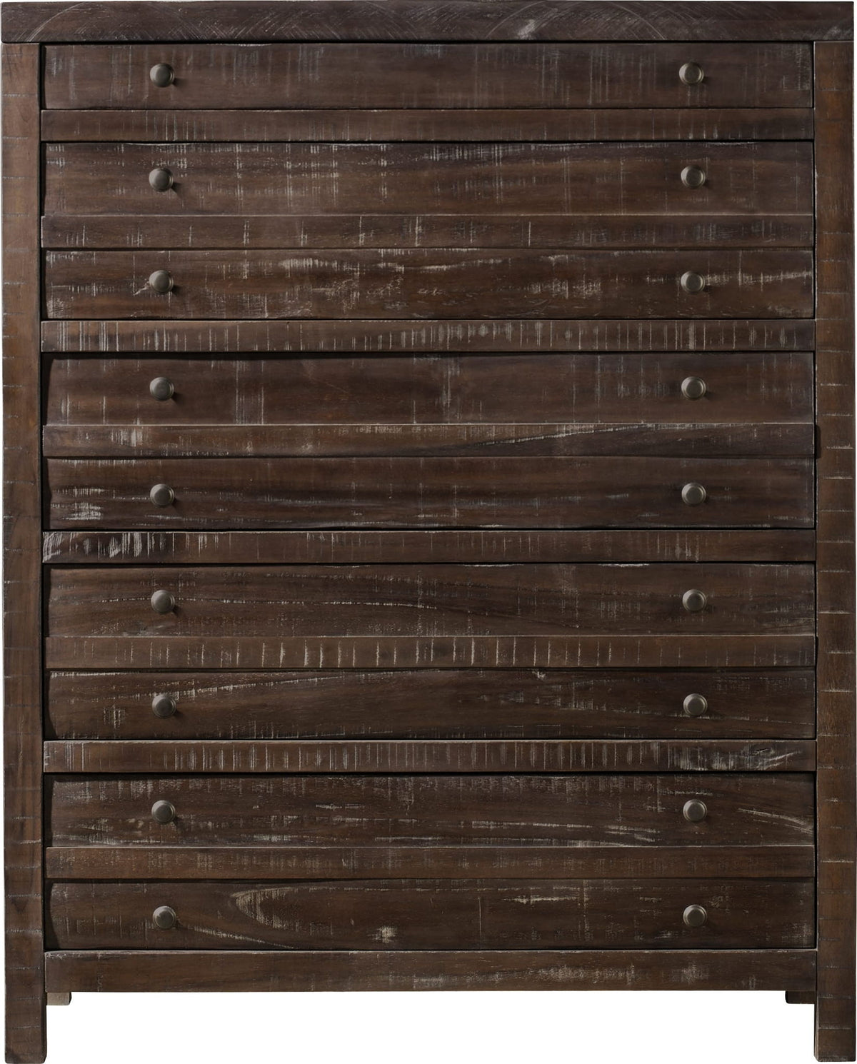 Townsend - Five Drawer Solid Wood Chest - Java (2024)