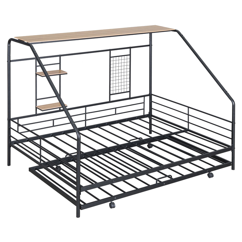Playhouse Design Bed With Trundle