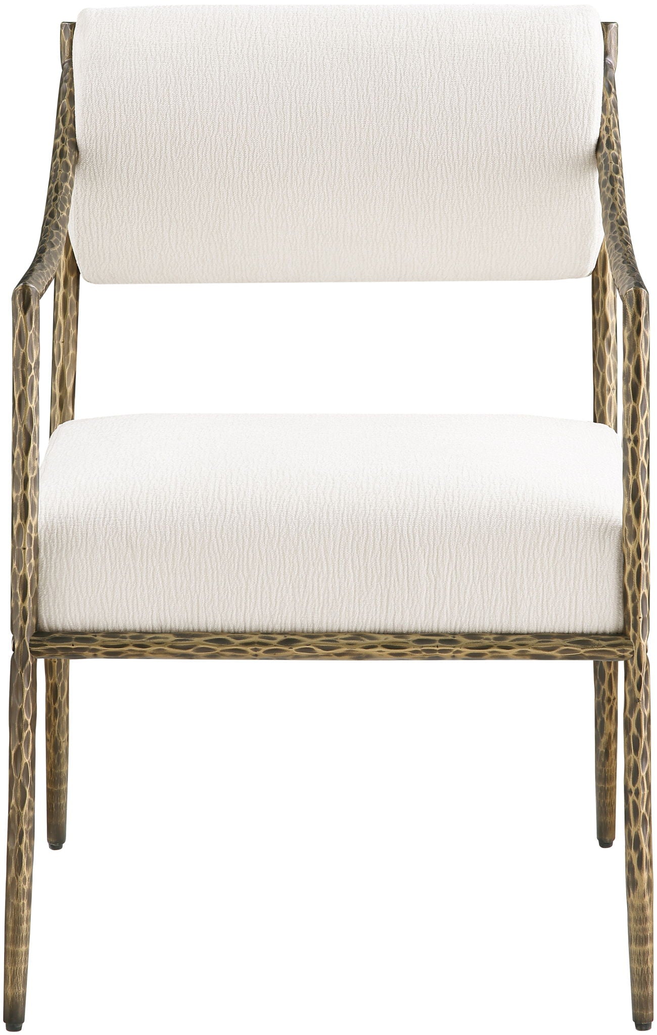 Bastille - Upholstered Dining Arm Chair (Set of 2) - Brass Frame - Urban Living Furniture (Los Angeles, CA)