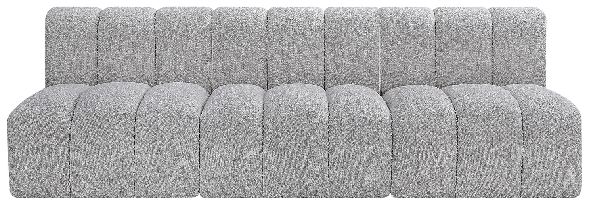 Arc - Boucle Fabric 3 Seats Modular Sofa - Urban Living Furniture (Los Angeles, CA)