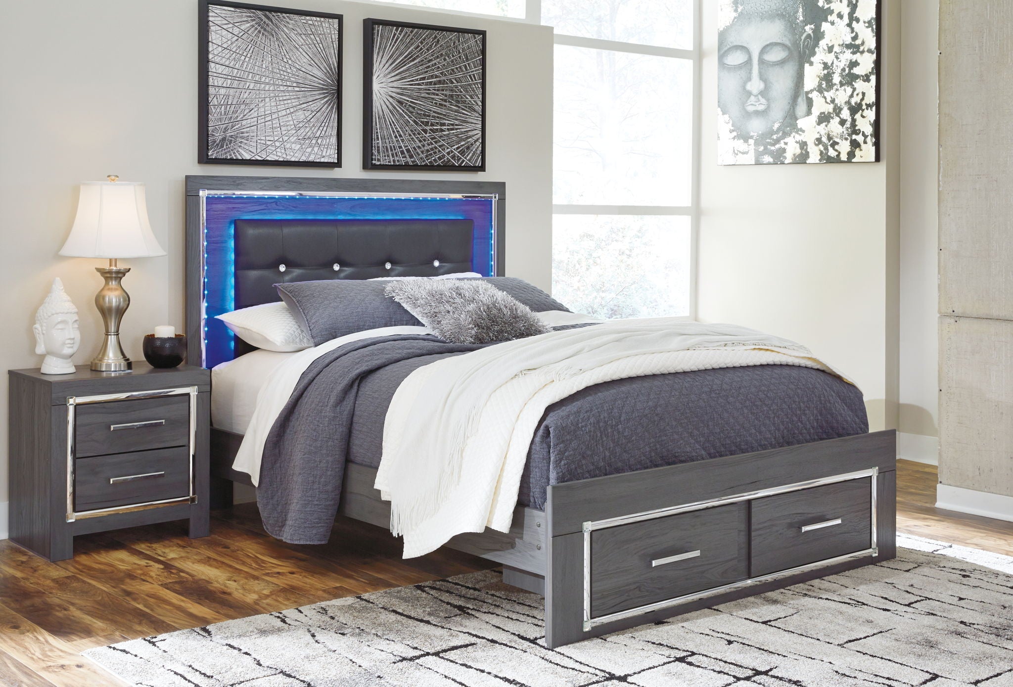 Lodanna - Panel Bed - Urban Living Furniture (Los Angeles, CA)