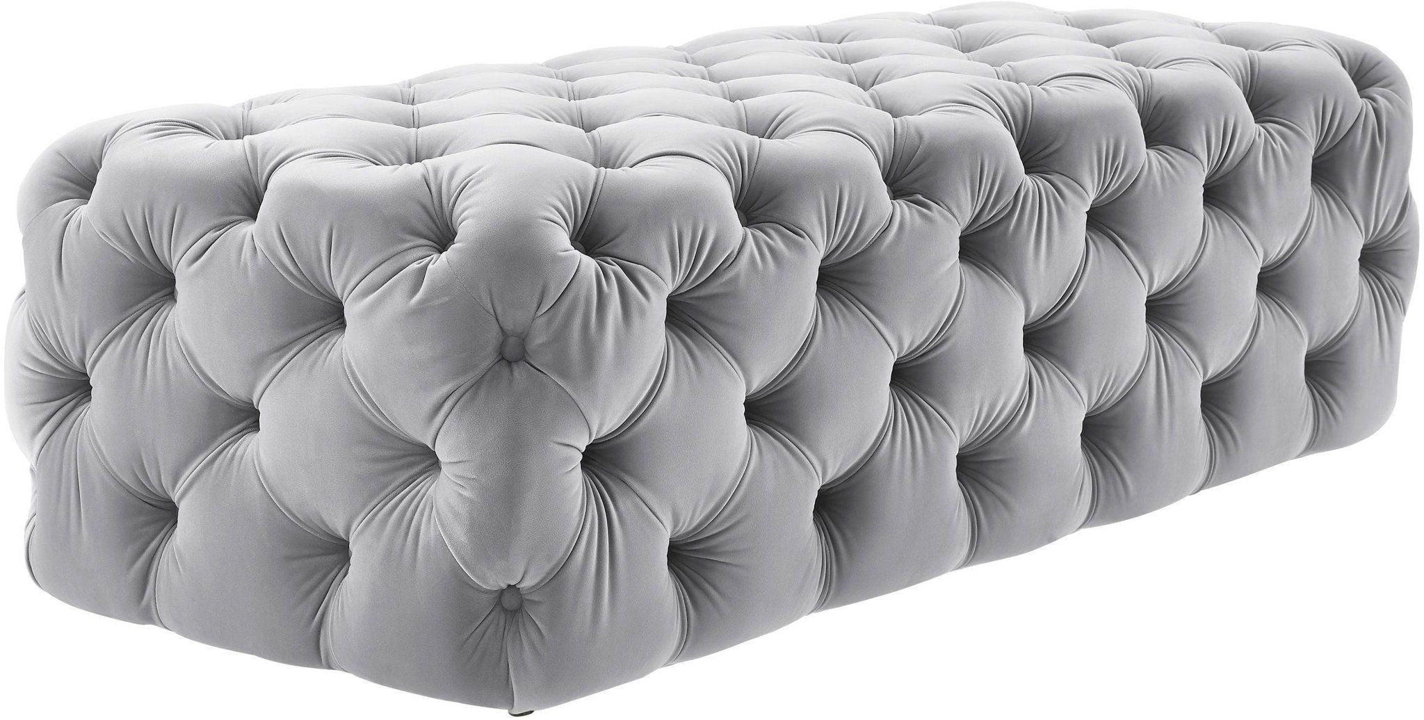 Kaylee - Velvet Ottoman - Urban Living Furniture (Los Angeles, CA)