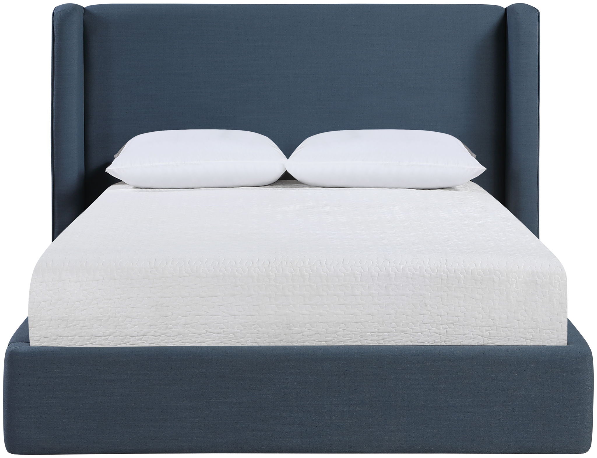 Kendall - Linen Textured Fabric Upholstered Bed - Urban Living Furniture (Los Angeles, CA)