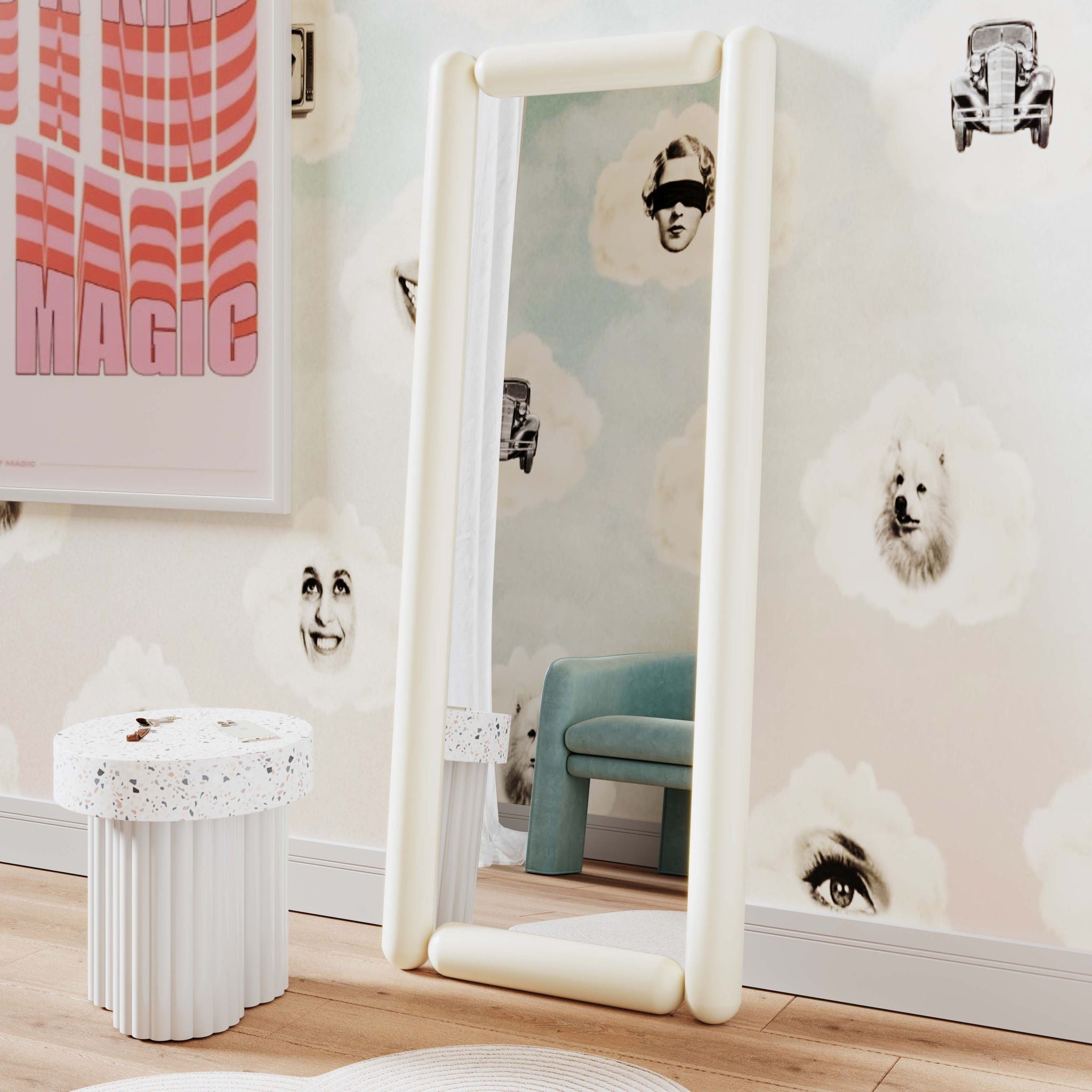 Cozzi - Large Floor Mirror - Urban Living Furniture (Los Angeles, CA)