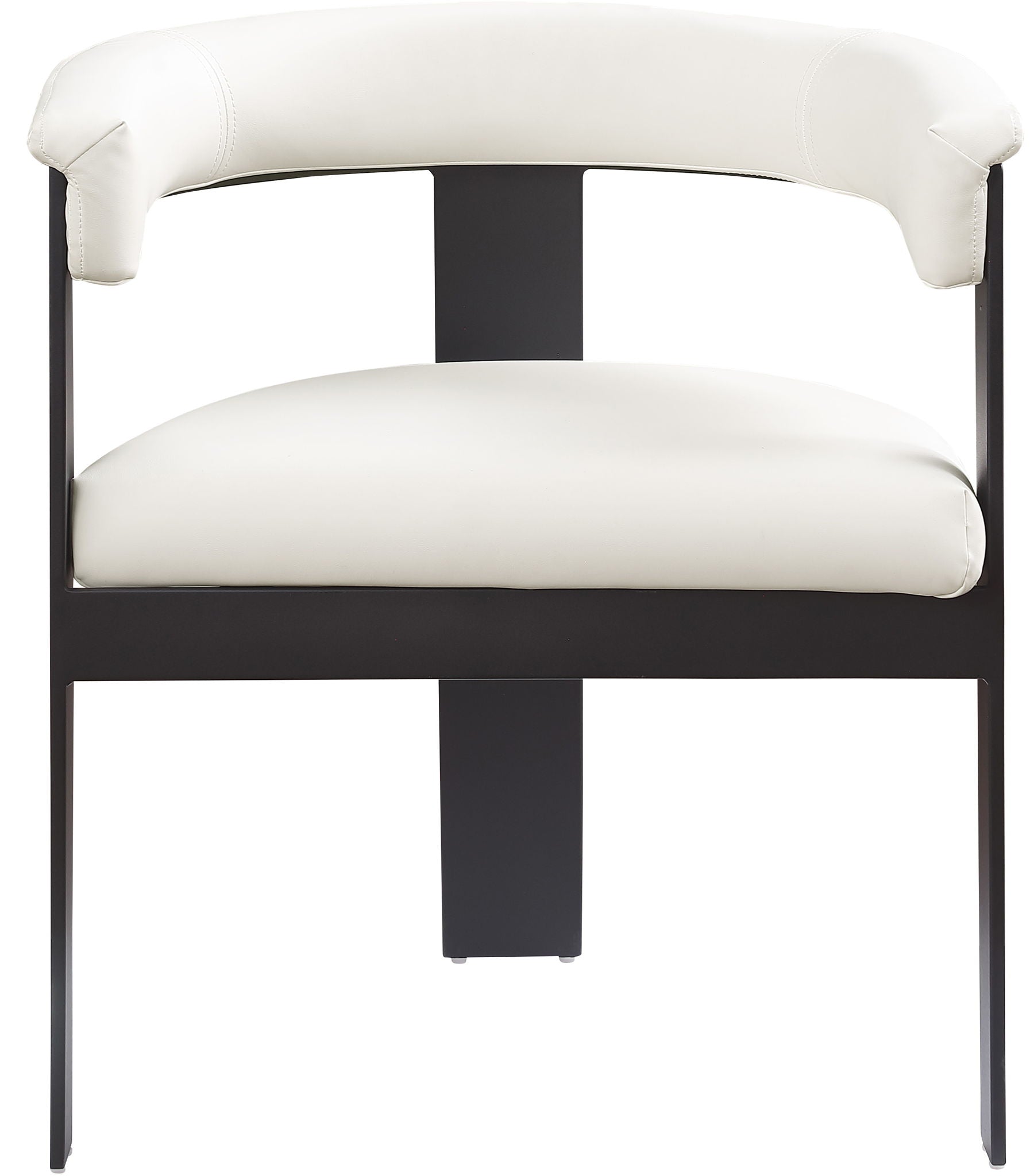 Romeo - Faux Leather Dining Chair With Black Base (Set of 2) - Urban Living Furniture (Los Angeles, CA)