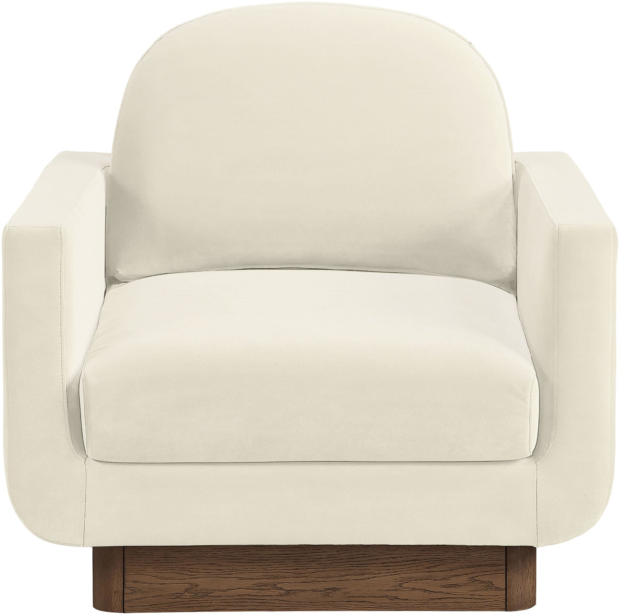 Diviento - Velvet Performance Fabric Upholstered Accent Chair - Urban Living Furniture (Los Angeles, CA)