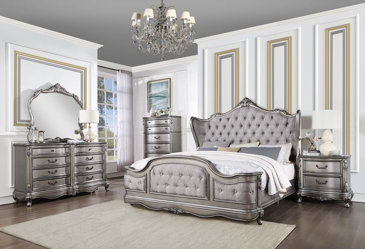 Ausonia - Chest - Antique Platinum - Finish - Urban Living Furniture (Los Angeles, CA)