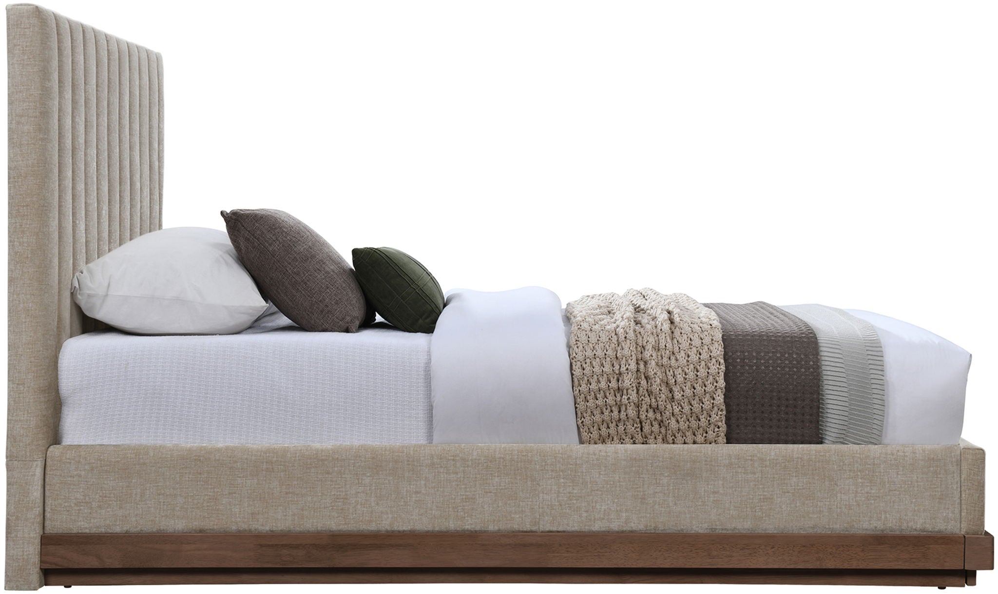 Emmet - Bed - Dark Brown Base - Urban Living Furniture (Los Angeles, CA)