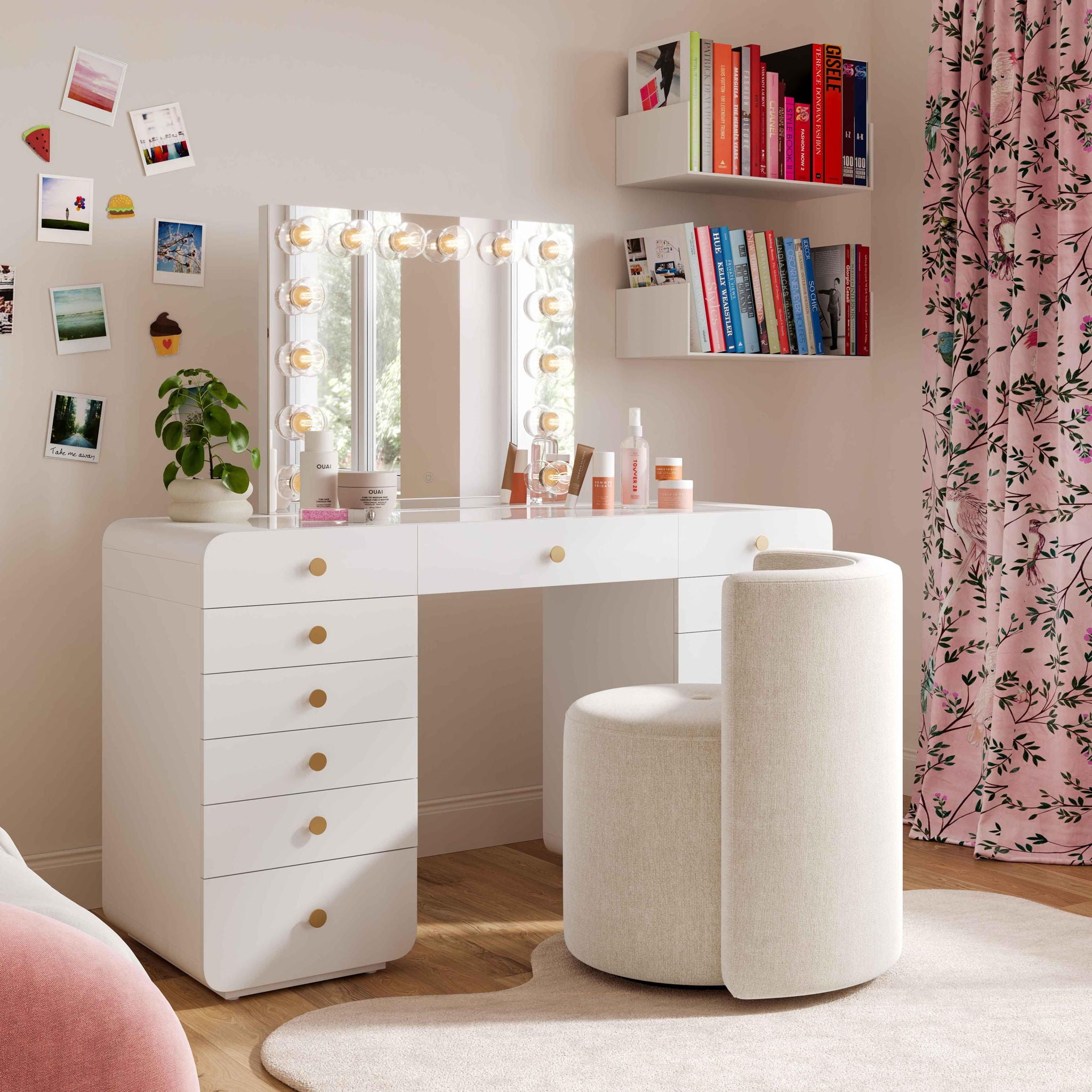 Alyssa - Rolling Desk Chair - Urban Living Furniture (Los Angeles, CA)