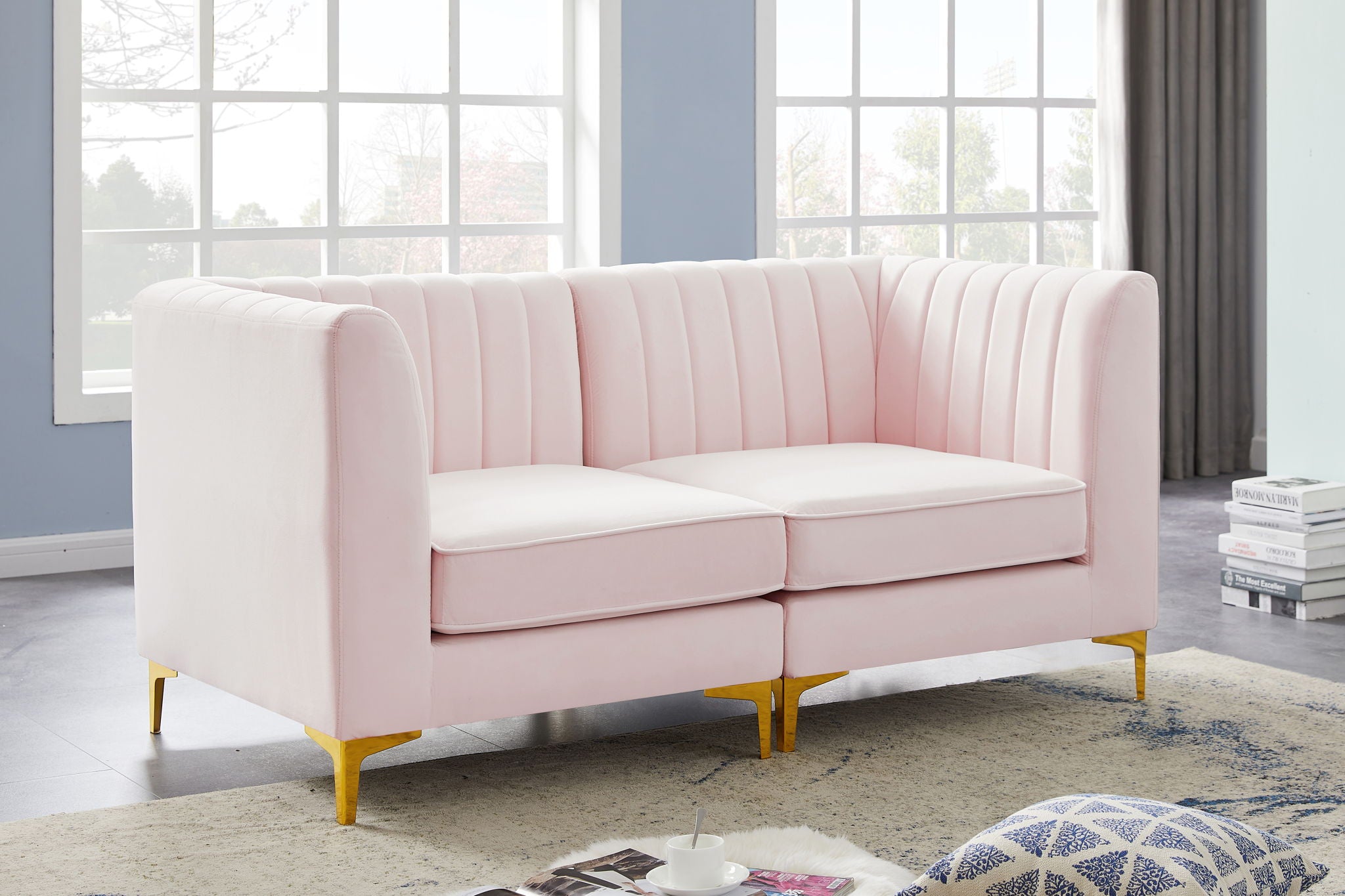 Alina - 2 Piece Modular Sectional - Urban Living Furniture (Los Angeles, CA)