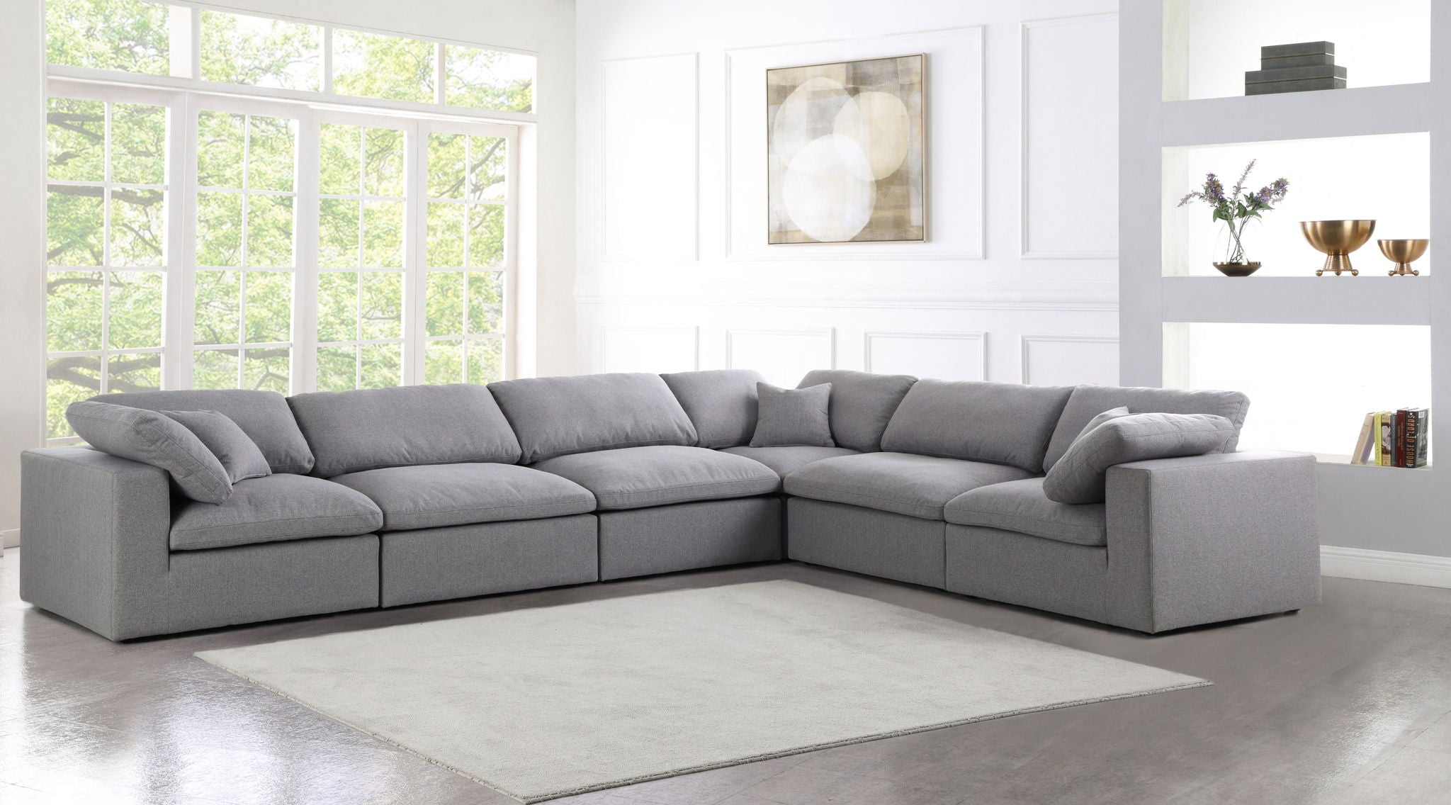Serene - 6 Piece Modular Sectional - Urban Living Furniture (Los Angeles, CA)
