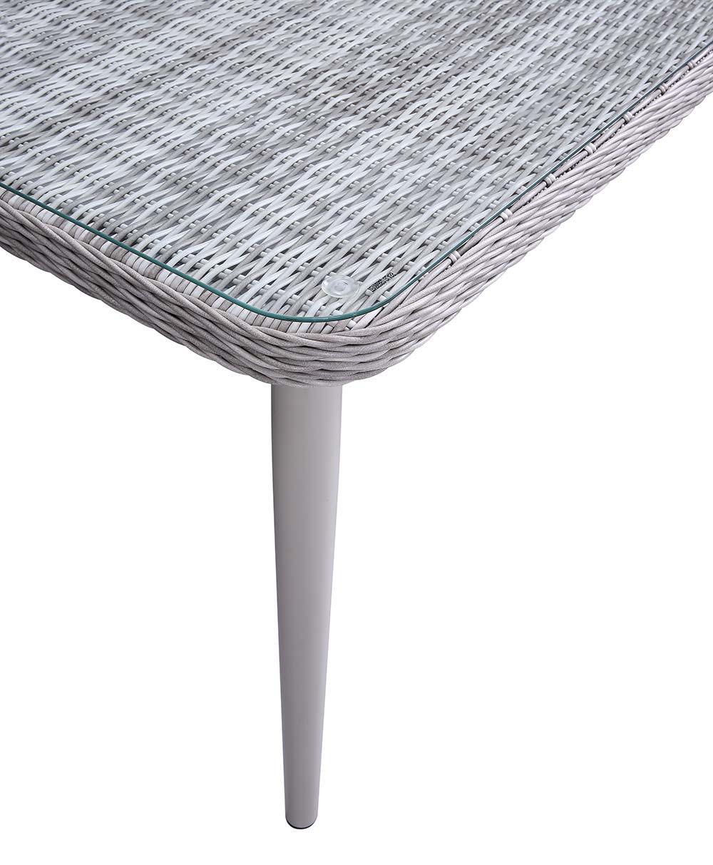 Jenneva - 7 Piece Patio Dining Set - Night Green Fabric & Gray - Urban Living Furniture (Los Angeles, CA)