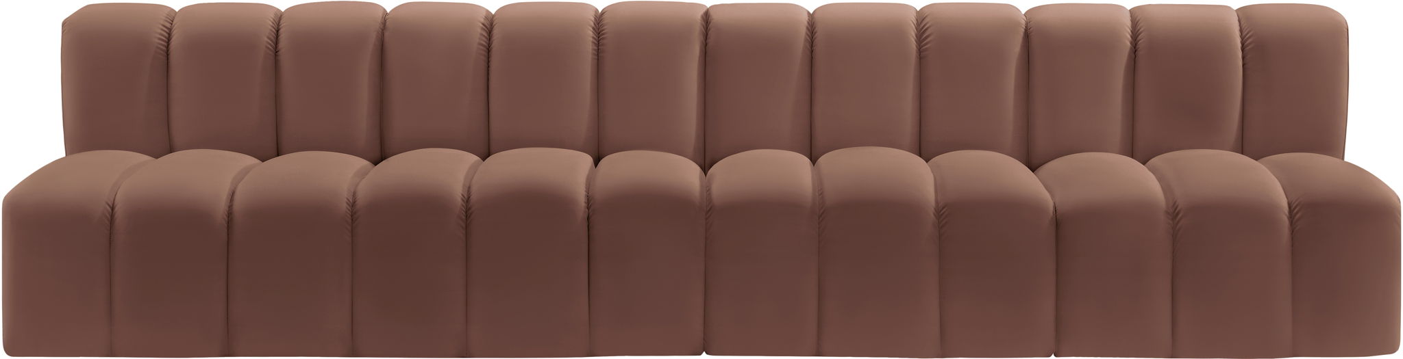 Arc - Faux Leather 4 Seats Modular Sofa - Urban Living Furniture (Los Angeles, CA)