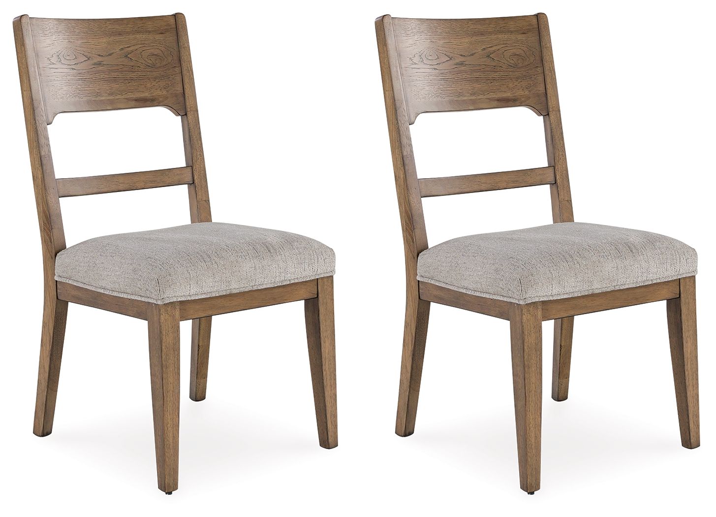 Cabalynn - Oatmeal / Light Brown - Dining Uph Side Chair (Set of 2) - Urban Living Furniture (Los Angeles, CA)