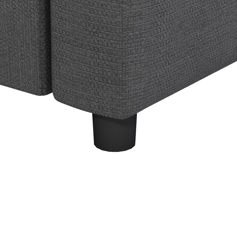 Modular Sectional Reversible U Shaped Couch Set, Free Combination Minimalist Style Oversized 8 Seat Convertible Sofa