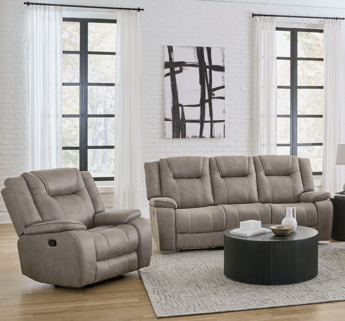 Blake - Manual Reclining Sofa Set