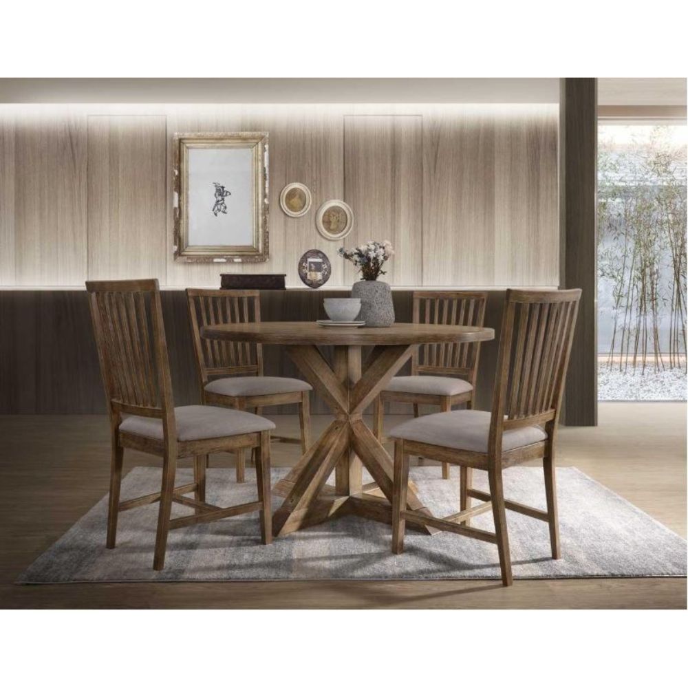Wallace II - Dining Table - Weathered Oak - Urban Living Furniture (Los Angeles, CA)